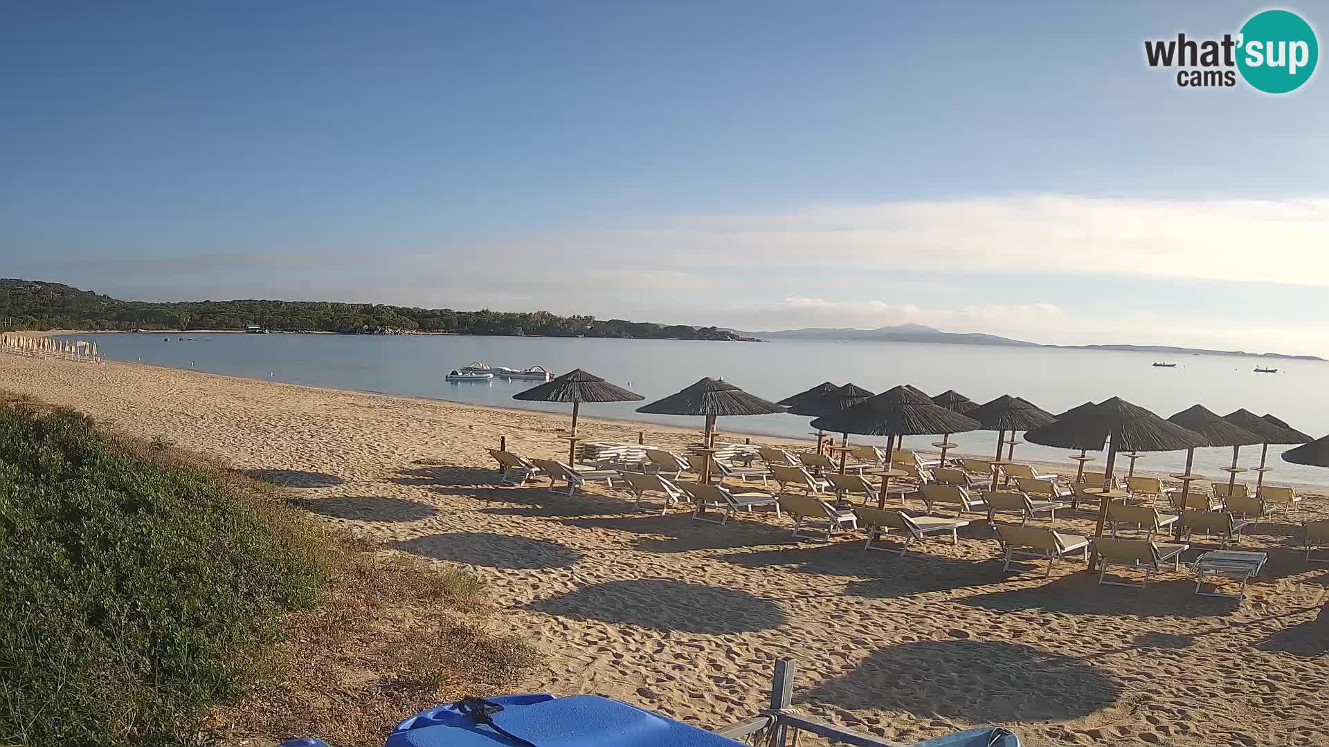 Strand-Webcam Mannena – Arzachena – Sardinien