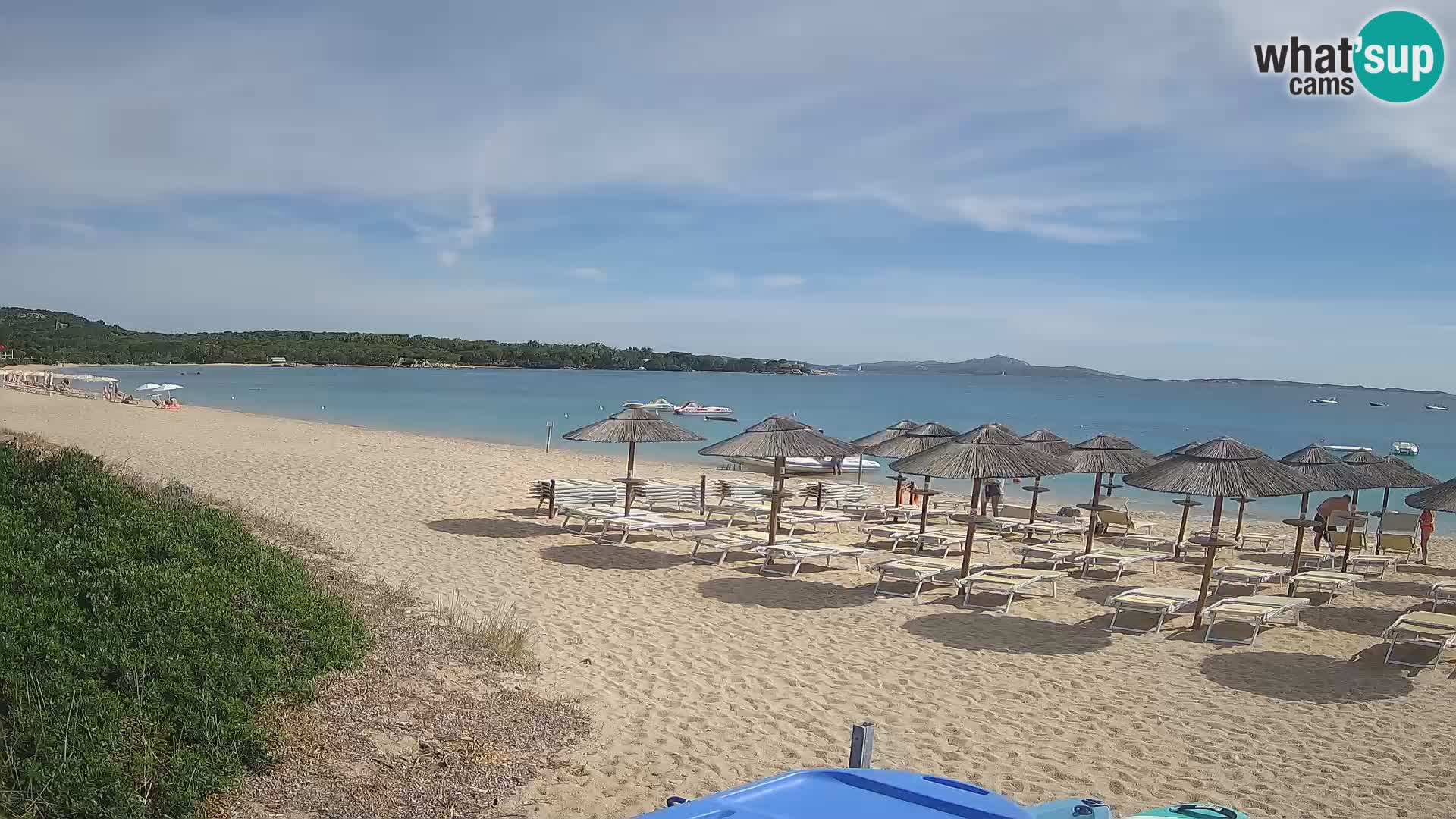 Strand-Webcam Mannena – Arzachena – Sardinien