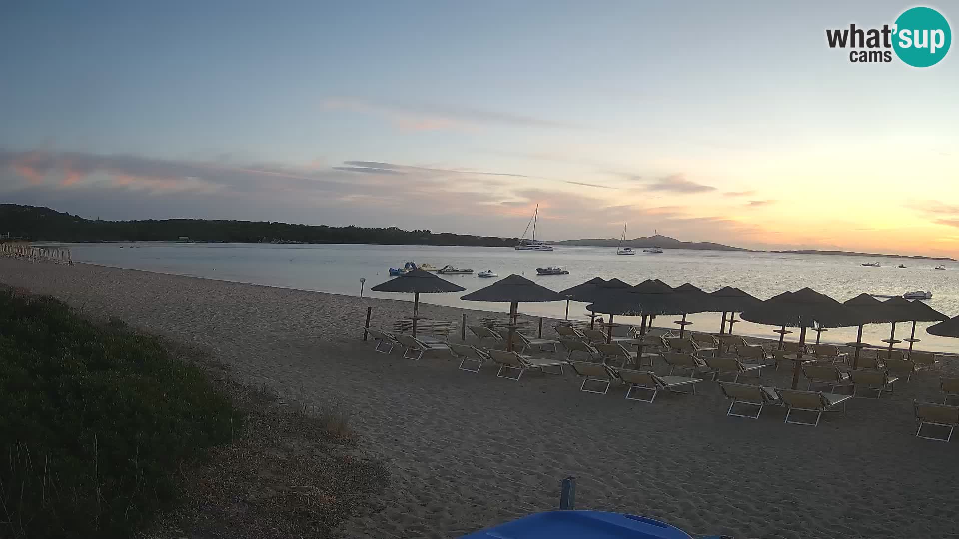 Strand-Webcam Mannena – Arzachena – Sardinien