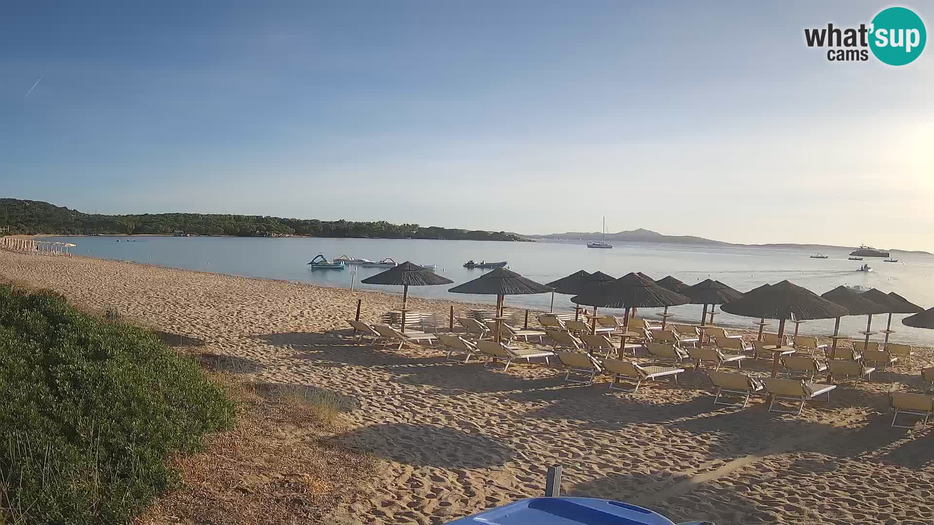 Camera web playa Mannena – Arzachena – Cerdeña