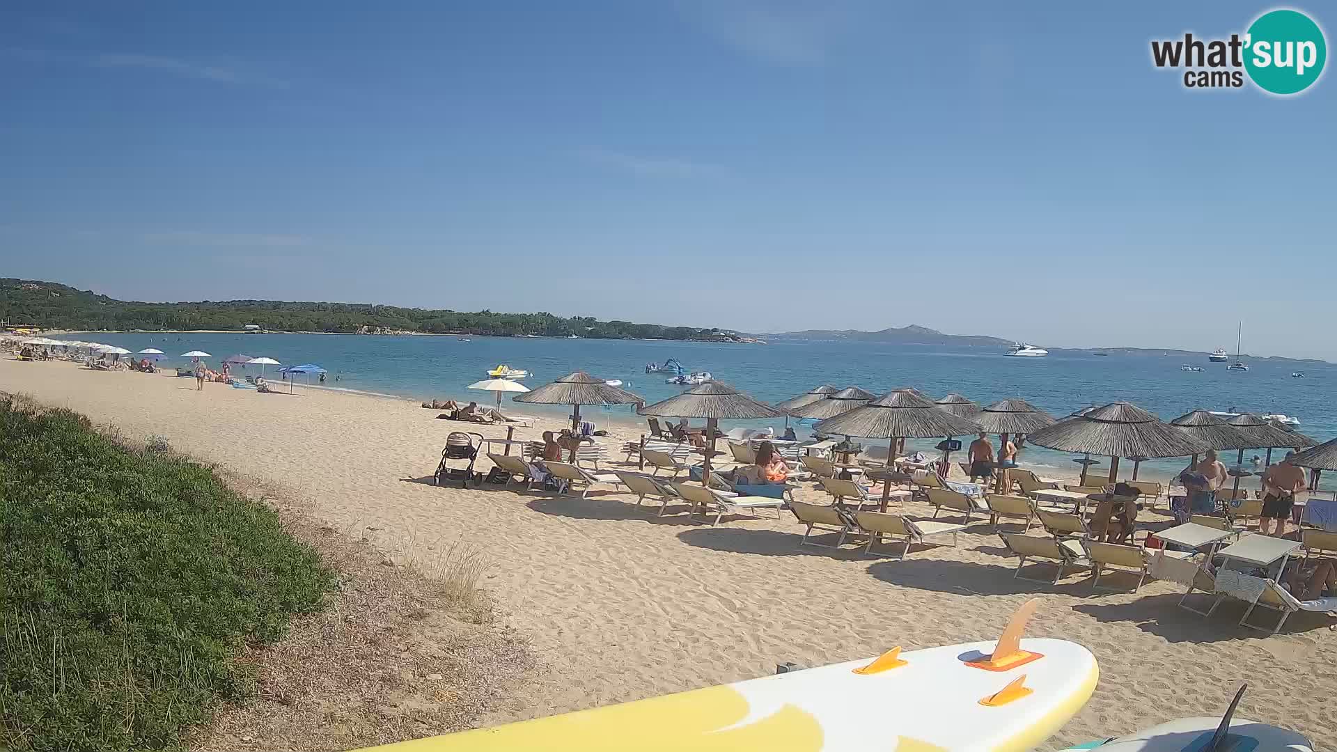Mannena beach webcam – Arzachena – Sardinia