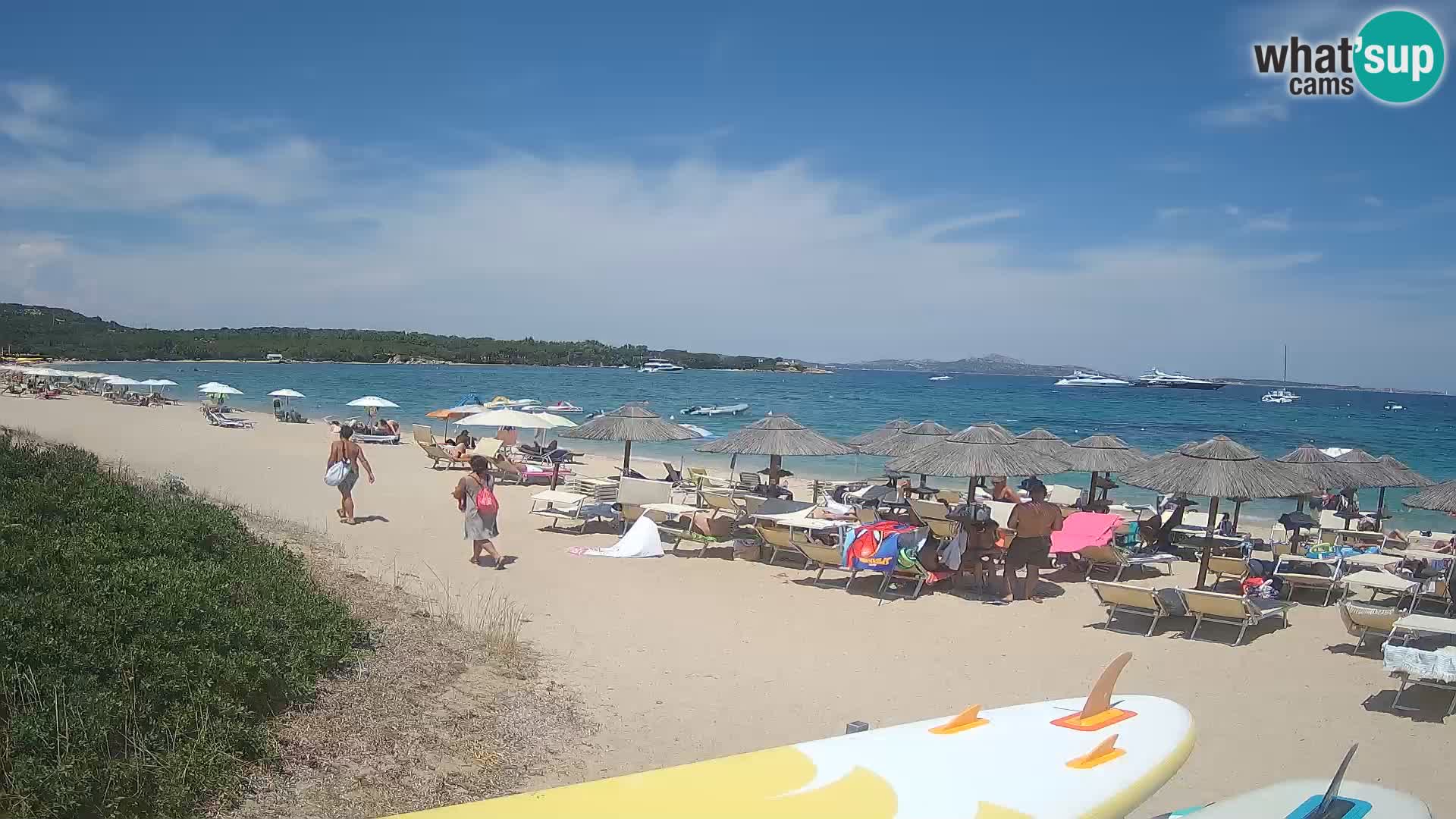 Mannena beach webcam – Arzachena – Sardinia