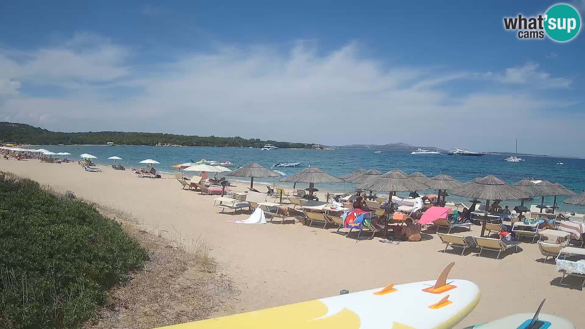 Strand-Webcam Mannena – Arzachena – Sardinien