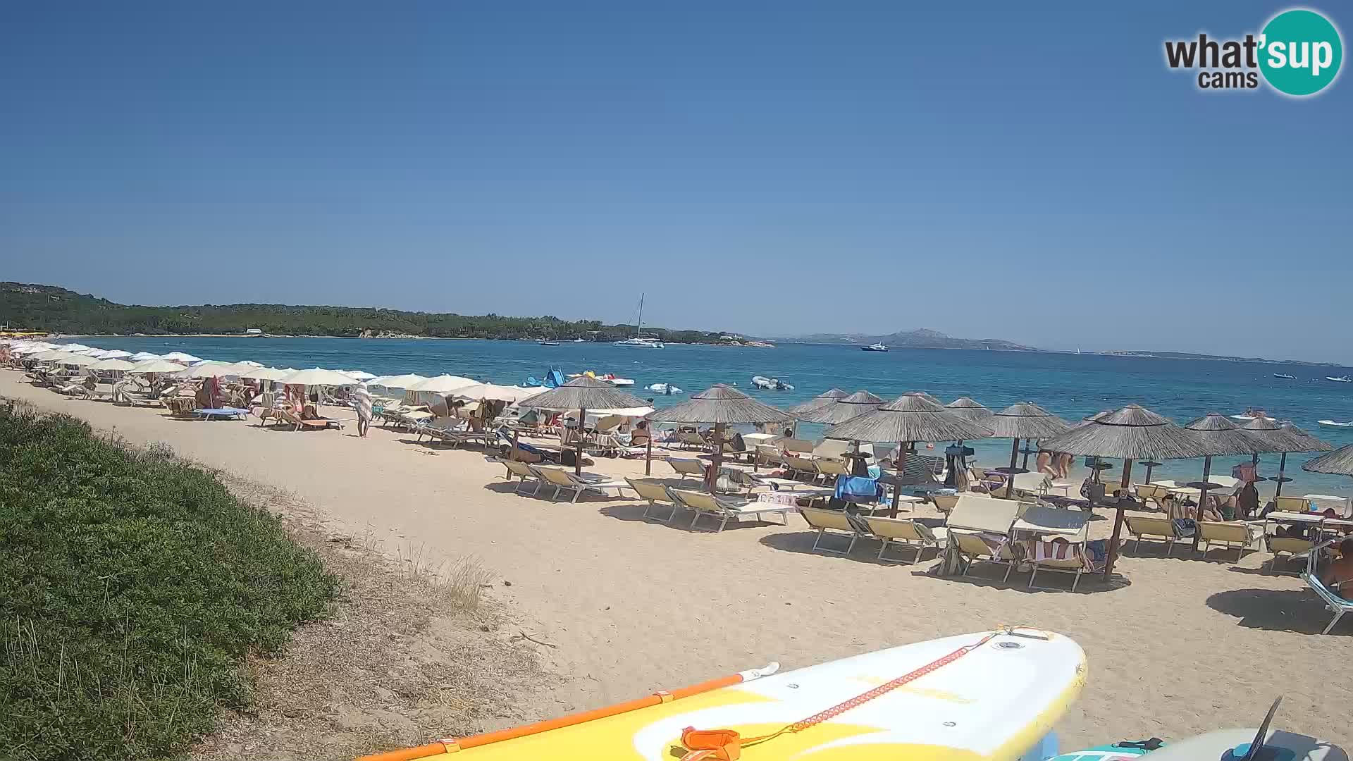 Strand-Webcam Mannena – Arzachena – Sardinien