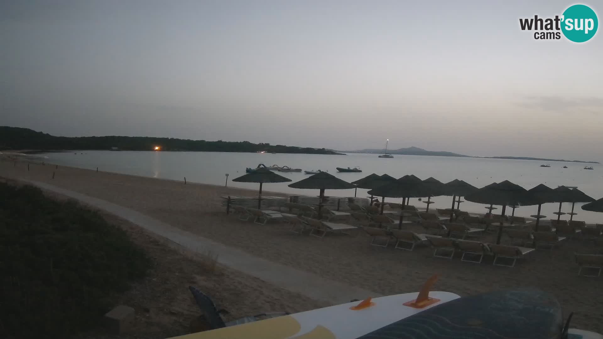 Strand-Webcam Mannena – Arzachena – Sardinien
