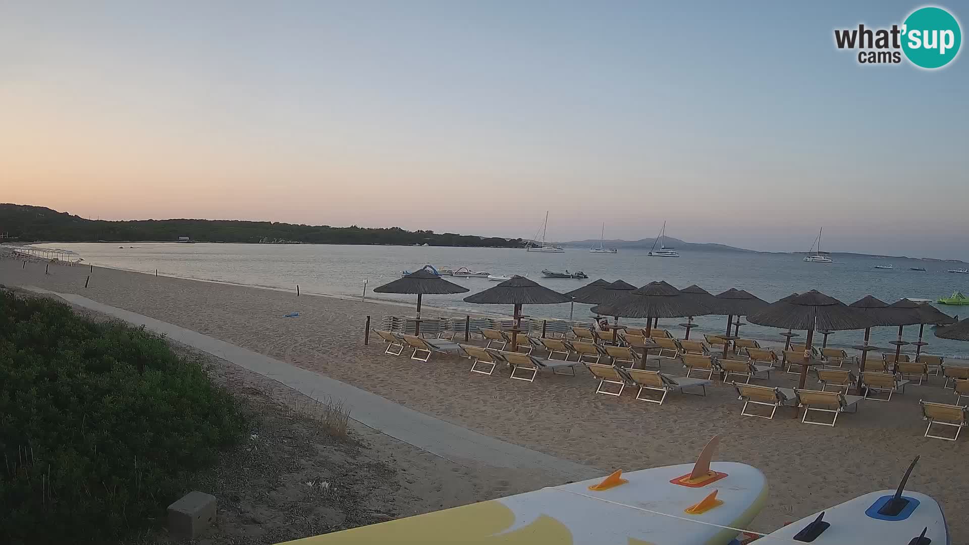 Camera web playa Mannena – Arzachena – Cerdeña