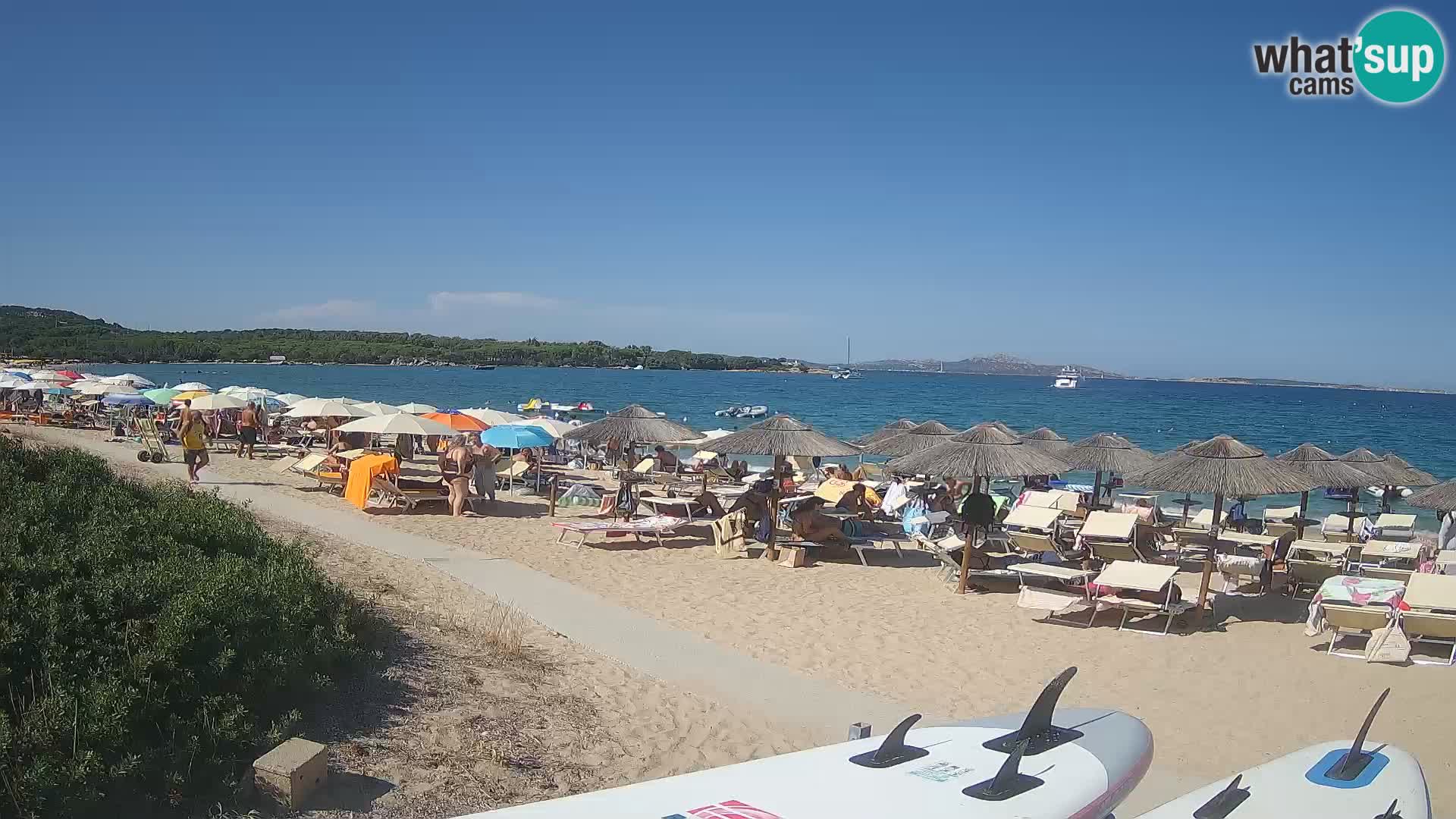 Camera web playa Mannena – Arzachena – Cerdeña