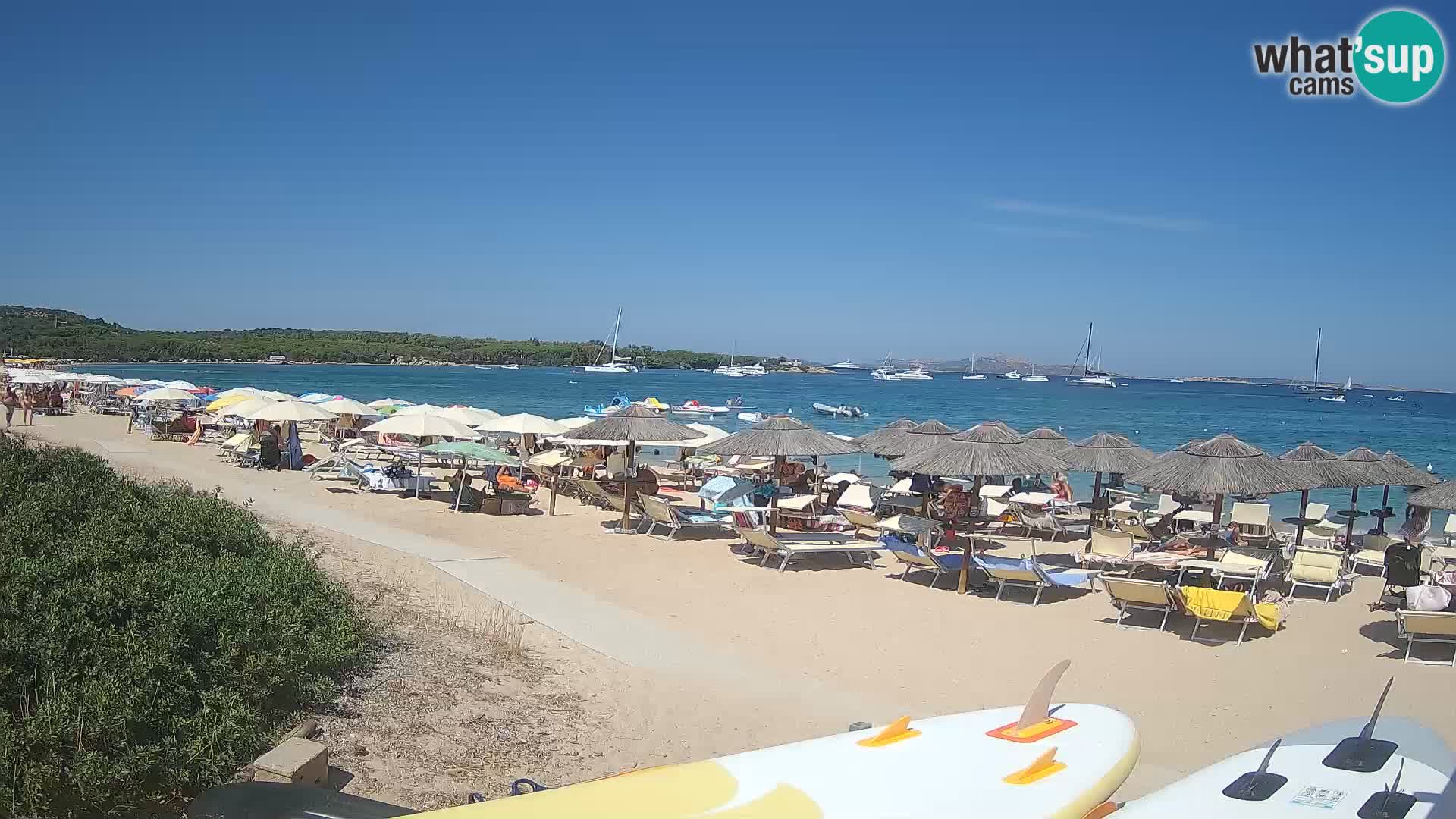 Mannena beach webcam – Arzachena – Sardinia
