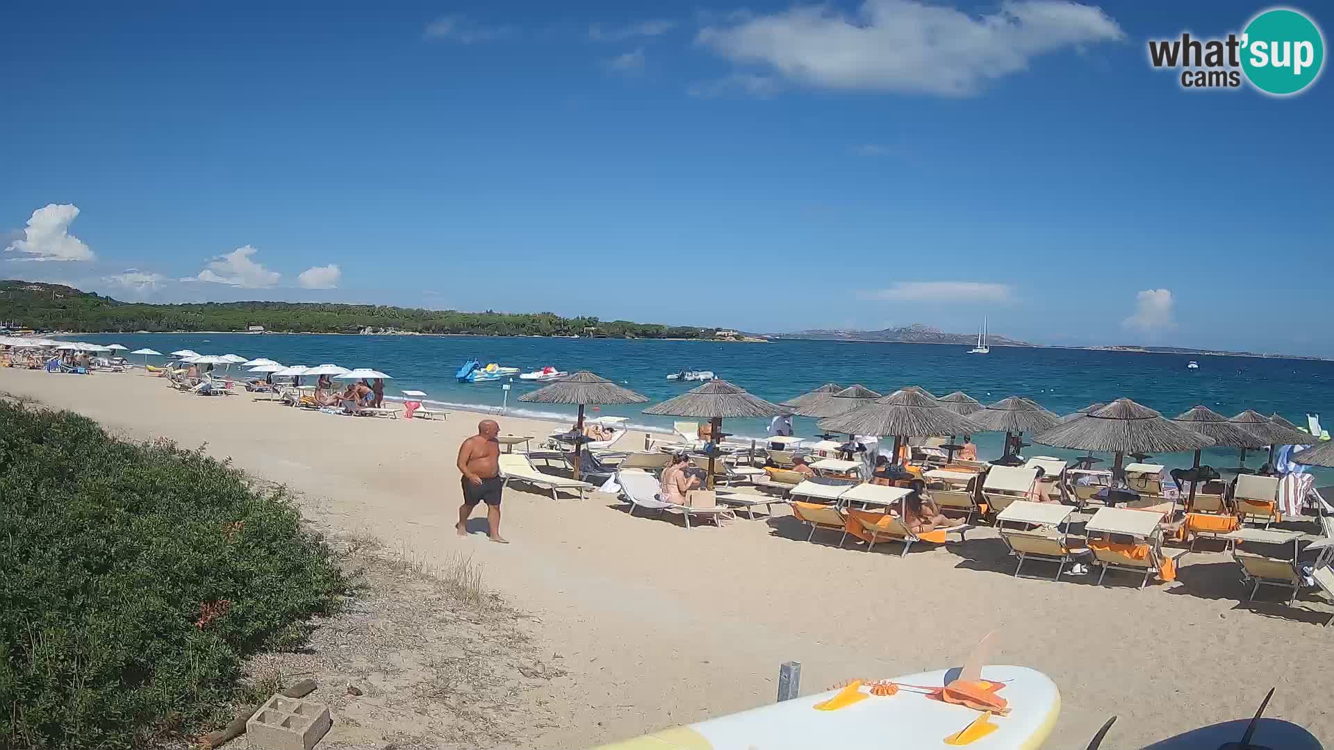 Mannena beach webcam – Arzachena – Sardinia