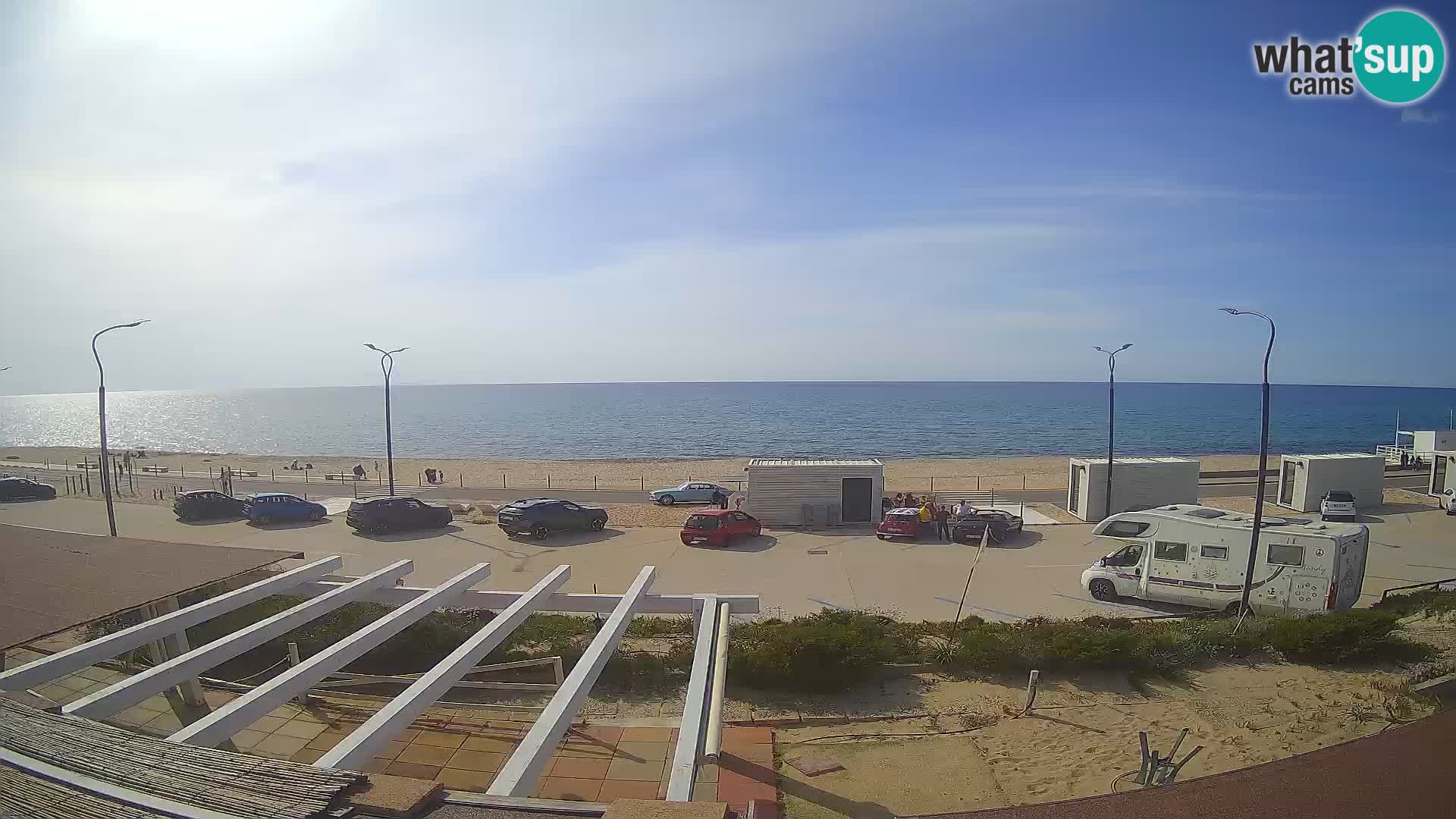 LIVE Webcam Strand Badesi Li Junchi – Sardinien Tourismus Italien