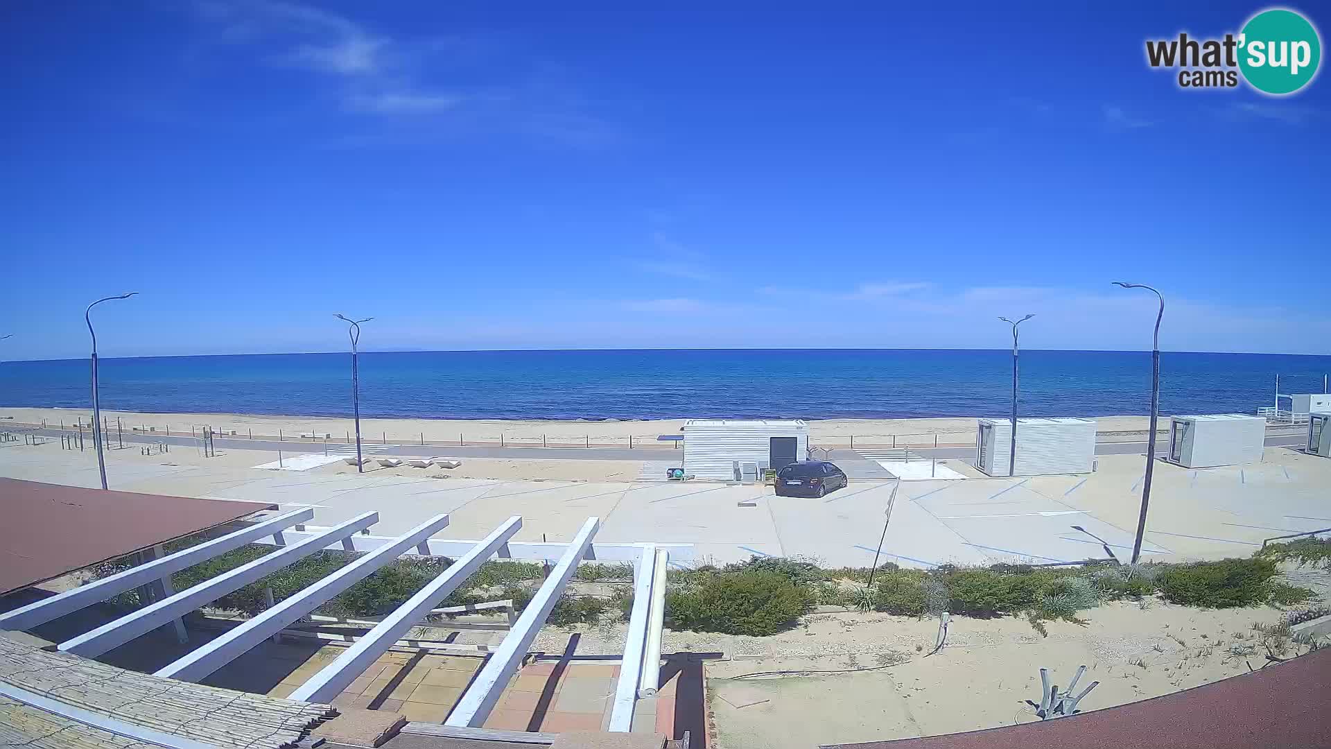 LIVE Webcam Strand Badesi Li Junchi – Sardinien Tourismus Italien