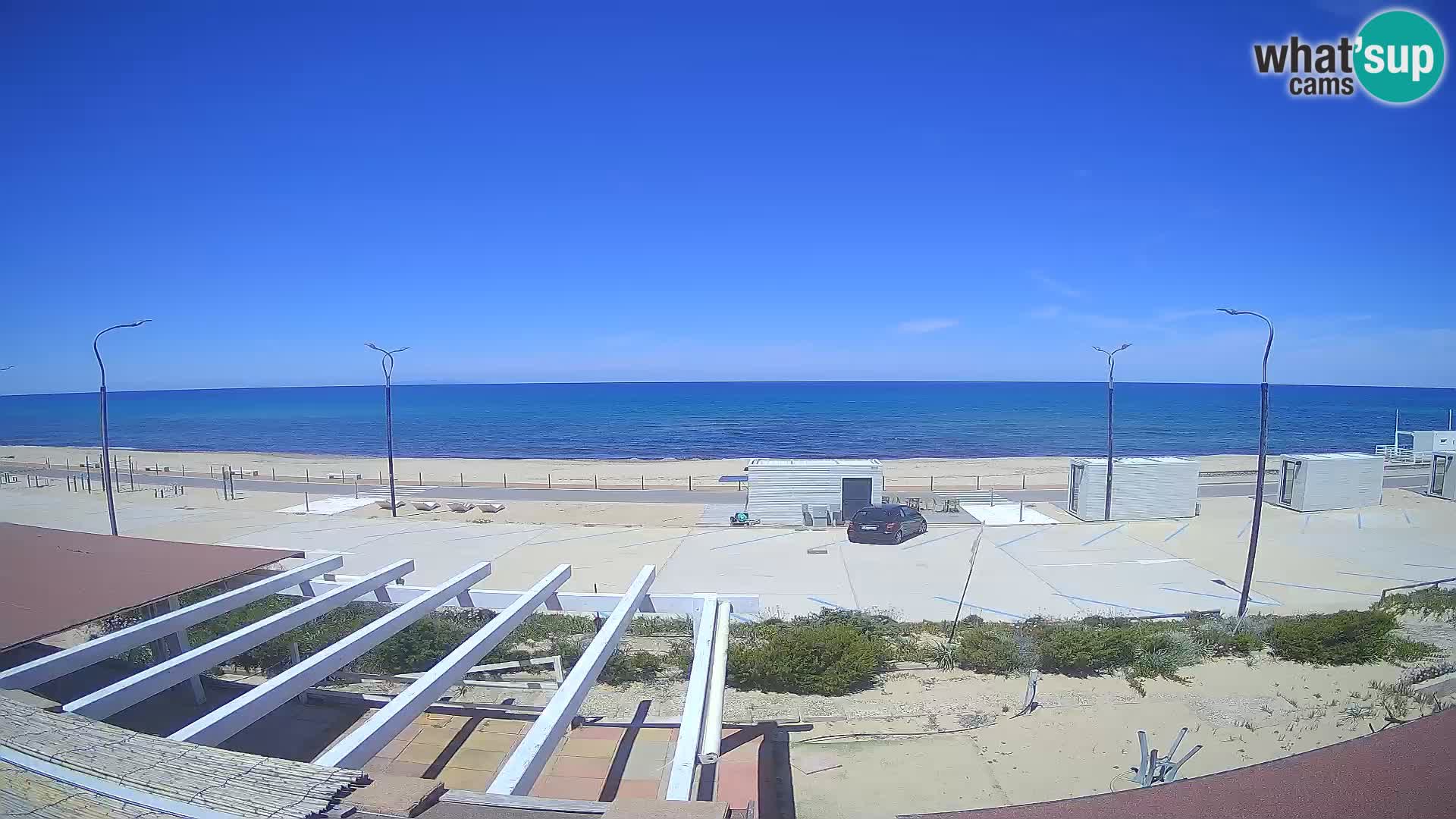 LIVE Webcam Strand Badesi Li Junchi – Sardinien Tourismus Italien