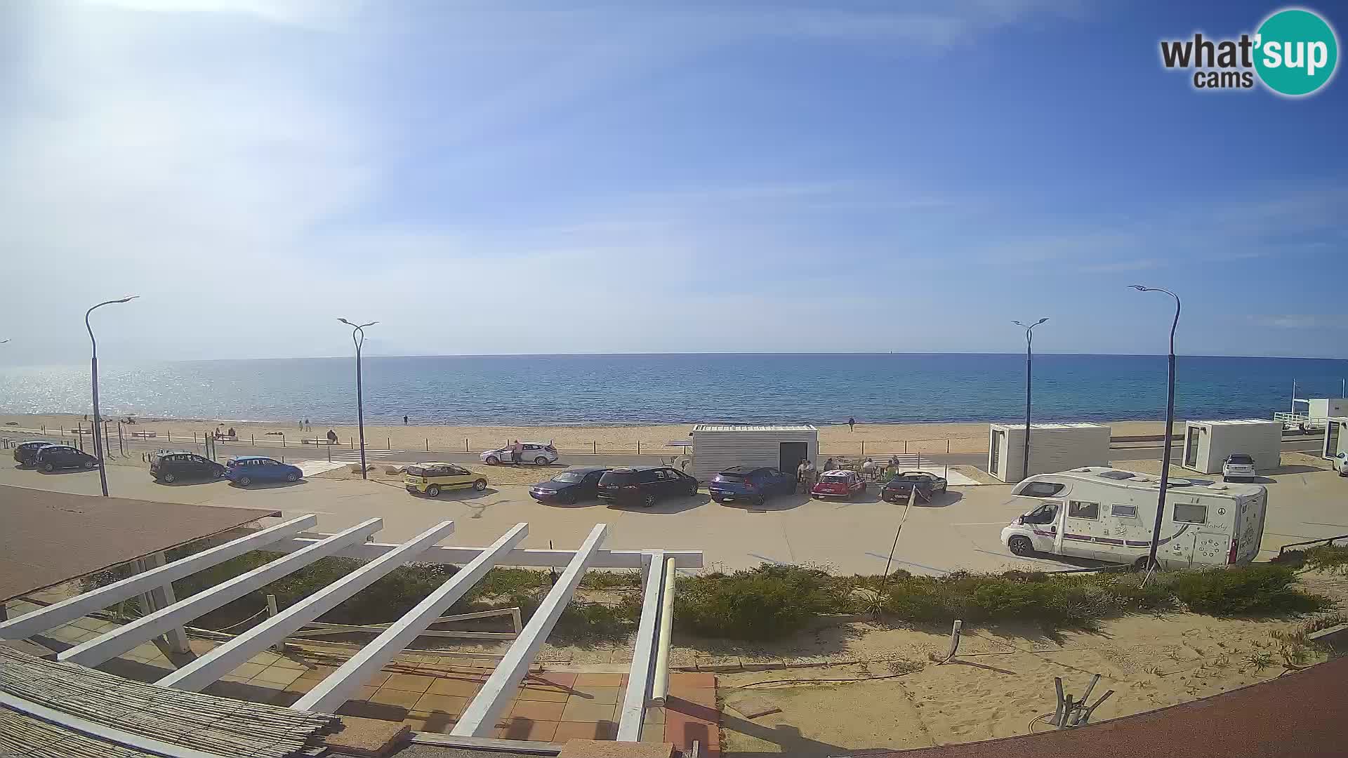LIVE Webcam Badesi beach Li Junchi – Sardinia tourism Italy