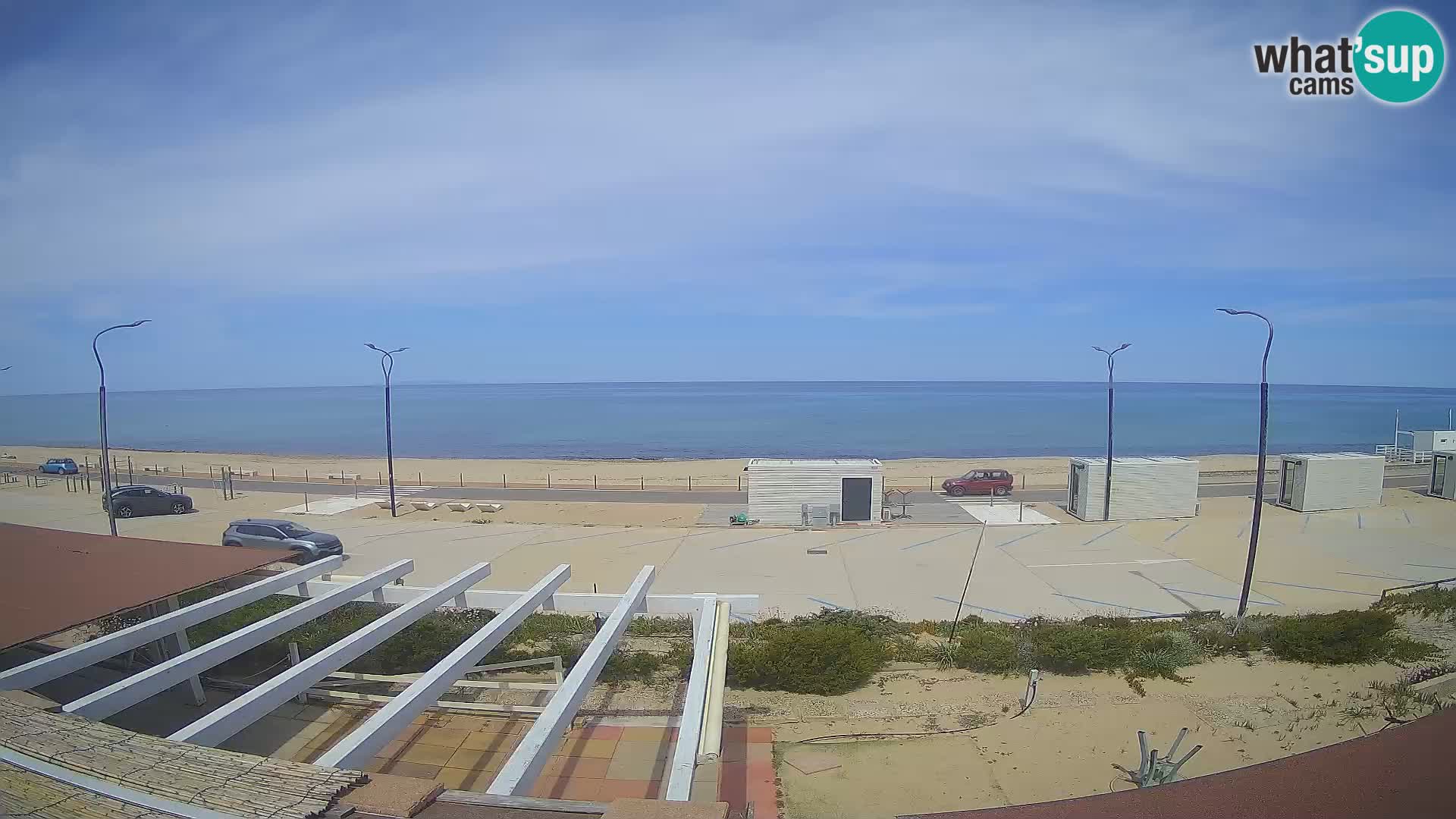 LIVE Webcam Strand Badesi Li Junchi – Sardinien Tourismus Italien