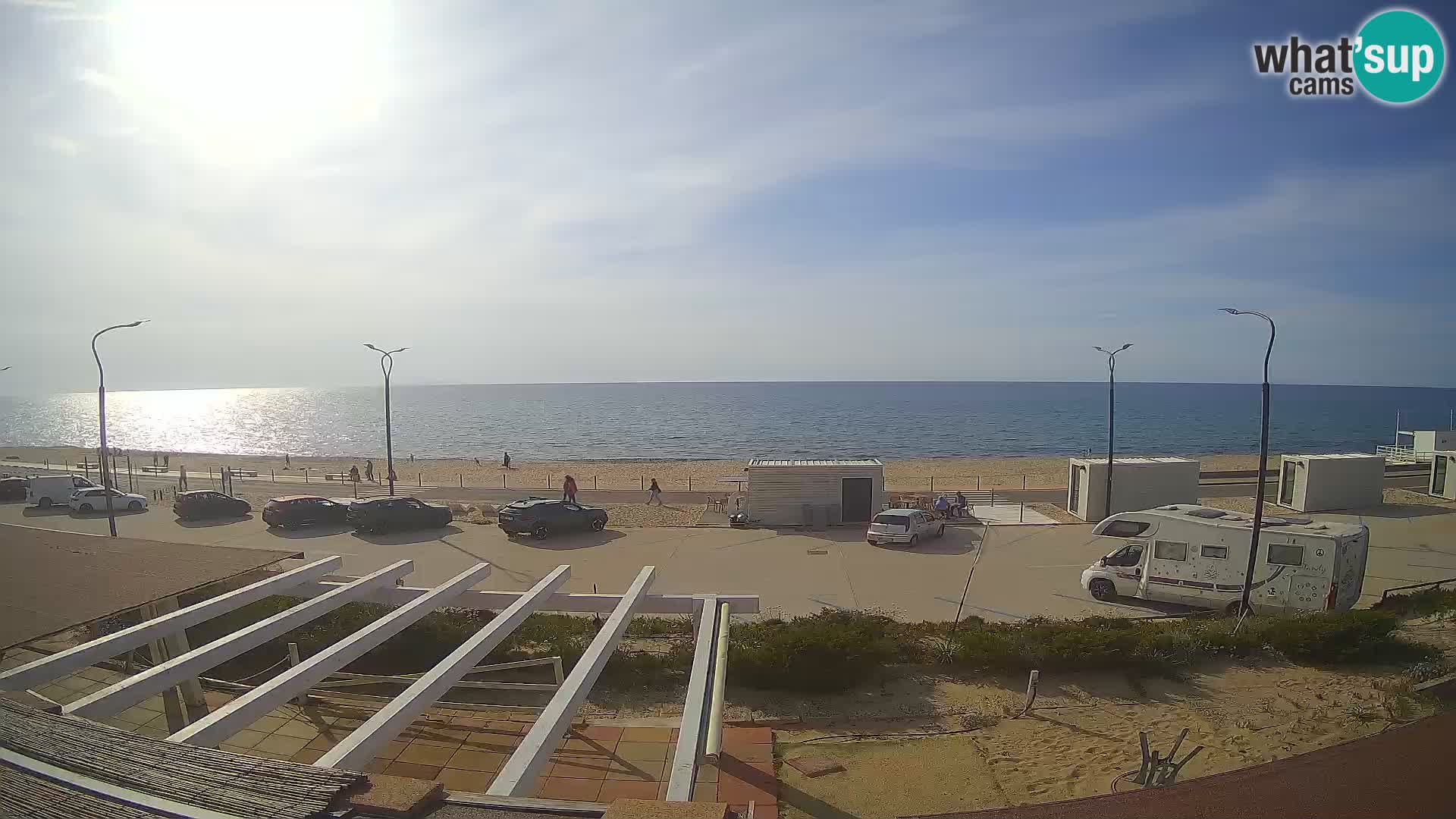 LIVE Webcam Strand Badesi Li Junchi – Sardinien Tourismus Italien
