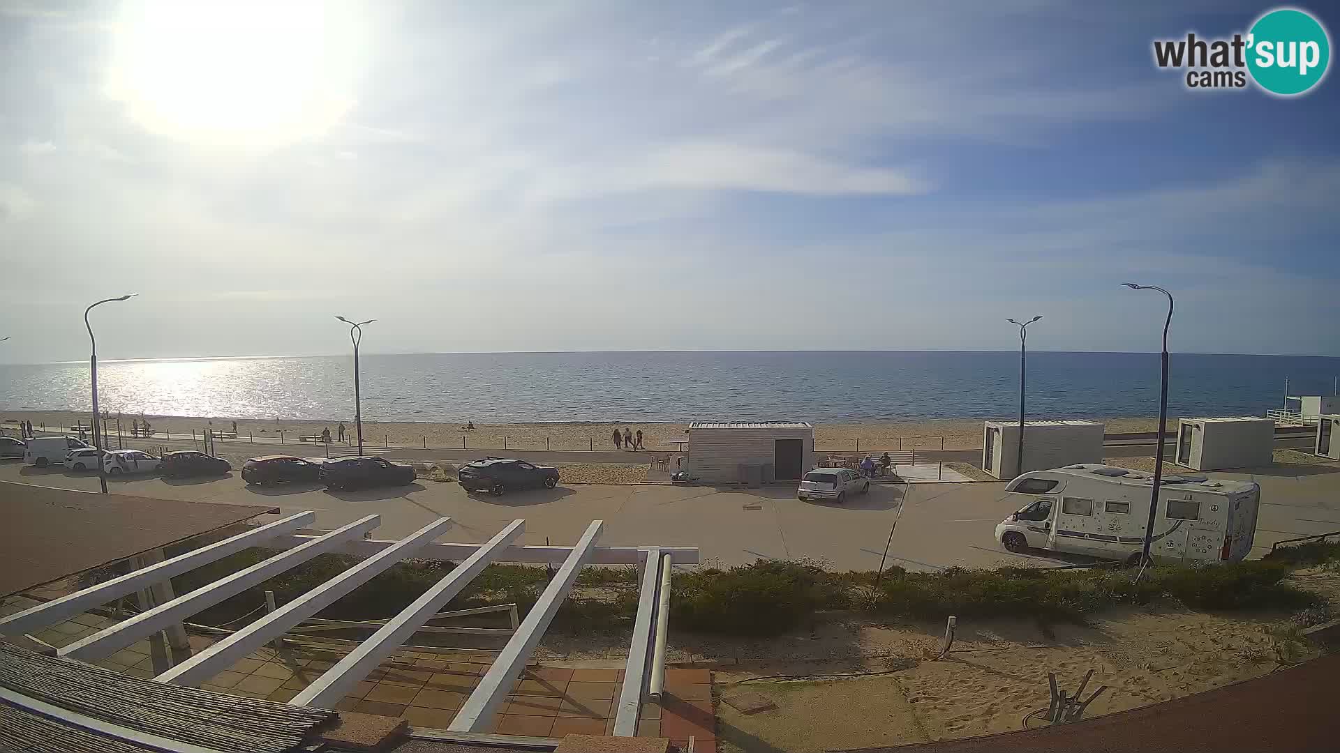 LIVE Webcam Strand Badesi Li Junchi – Sardinien Tourismus Italien