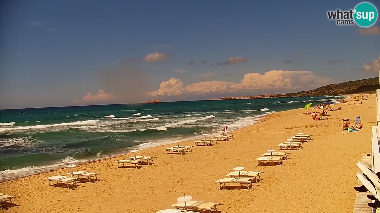 V ŽIVO Spletna kamera plaža Badesi Li Junchi – turizem na Sardiniji Italija