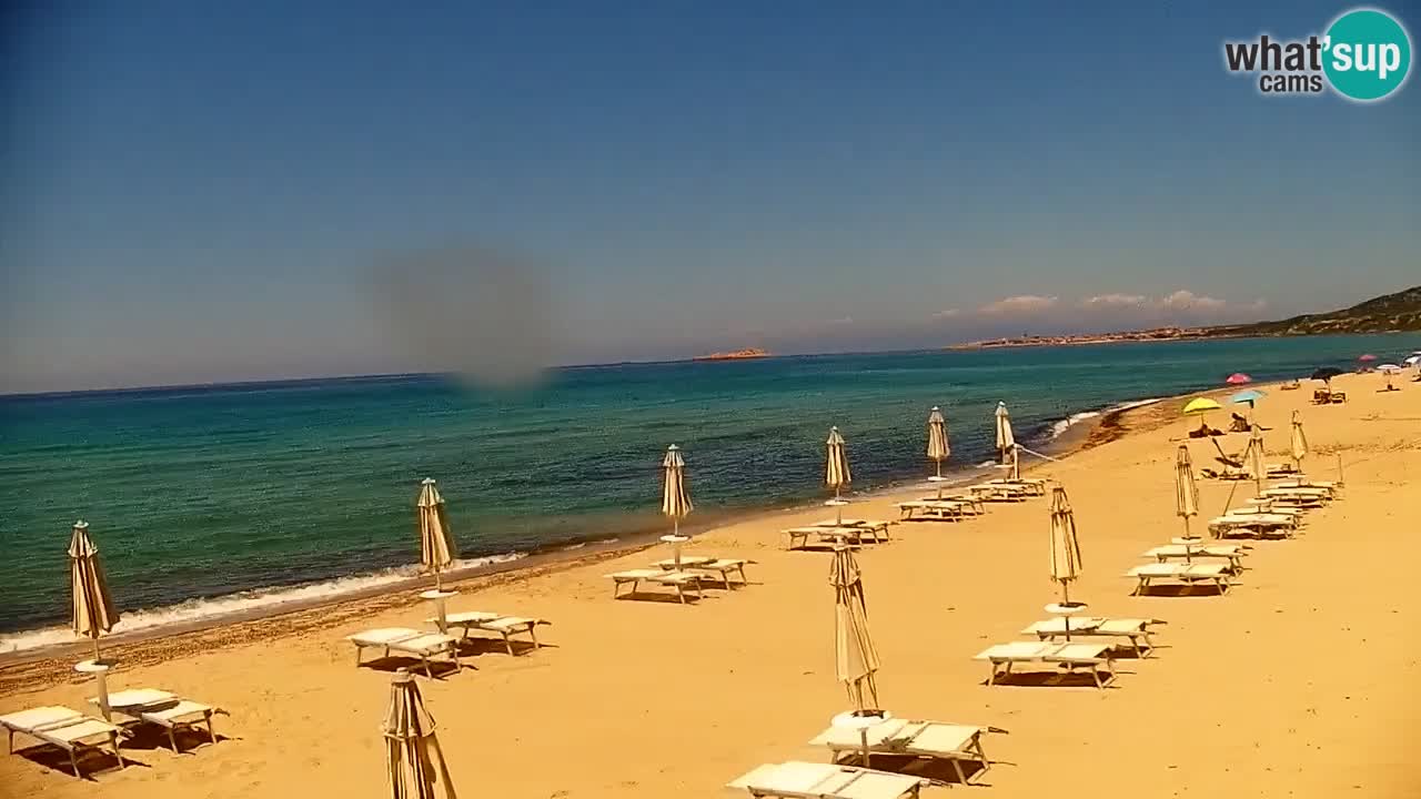 LIVE Webcam Strand Badesi Li Junchi – Sardinien Tourismus Italien