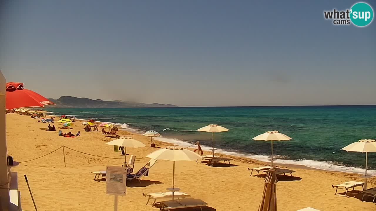 LIVE Webcam Badesi beach Li Junchi – Sardinia tourism Italy