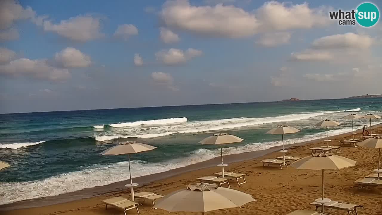 LIVE Webcam spiaggia Badesi Li Junchi – Sardegna turismo Italia