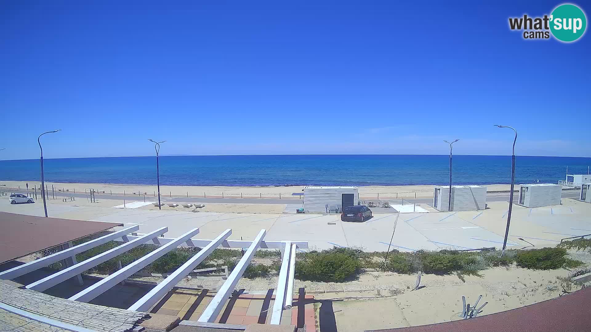 LIVE Webcam spiaggia Badesi Li Junchi – Sardegna turismo Italia