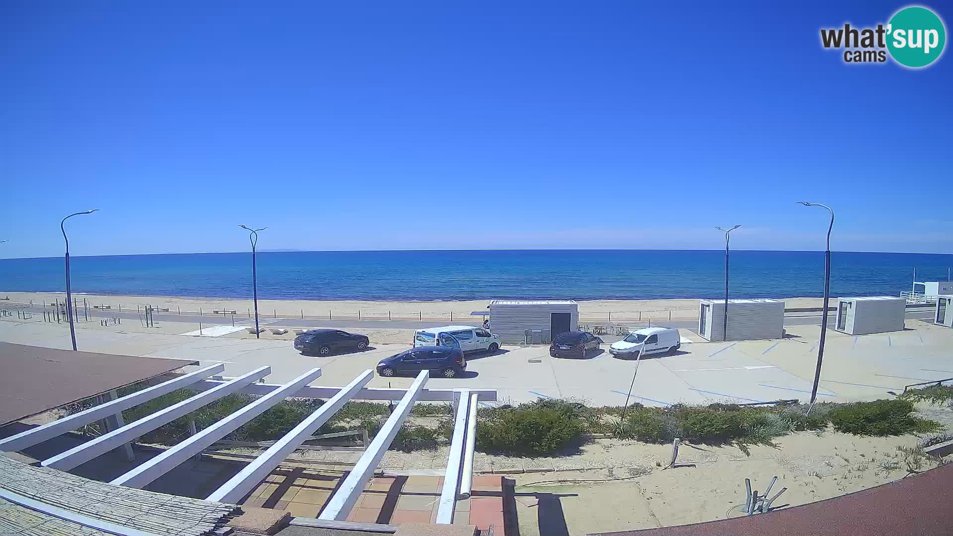 LIVE Webcam Strand Badesi Li Junchi – Sardinien Tourismus Italien