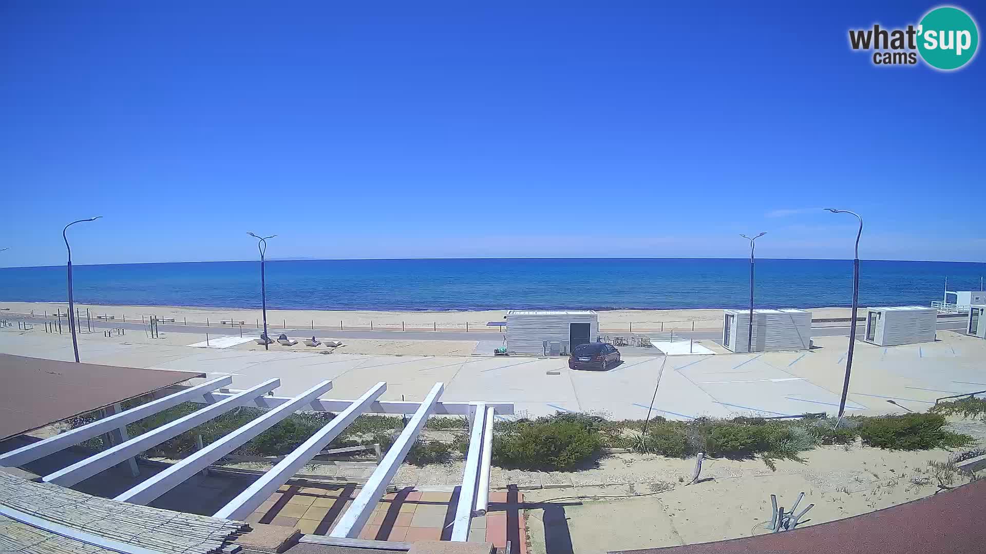 LIVE Webcam Badesi beach Li Junchi – Sardinia tourism Italy