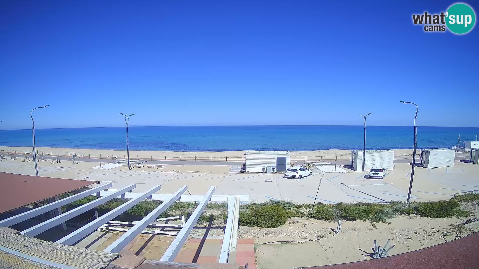 LIVE Webcam Badesi beach Li Junchi – Sardinia tourism Italy