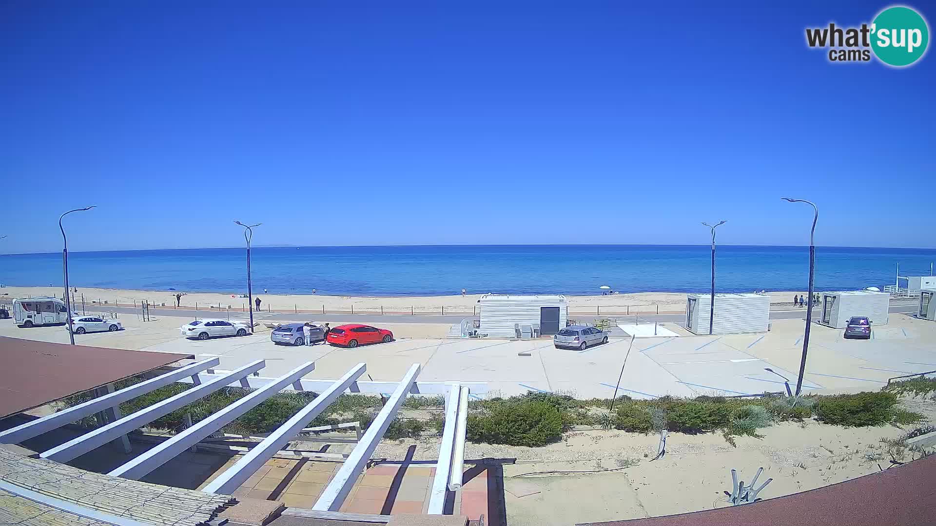LIVE Webcam Badesi beach Li Junchi – Sardinia tourism Italy