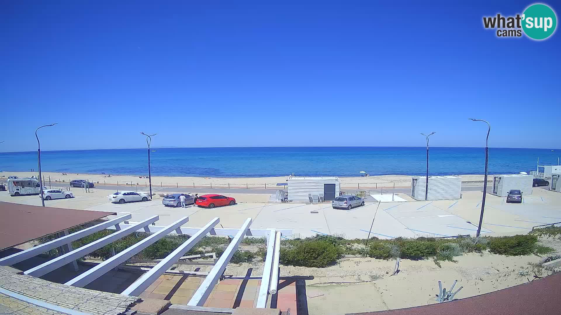 LIVE Webcam Strand Badesi Li Junchi – Sardinien Tourismus Italien