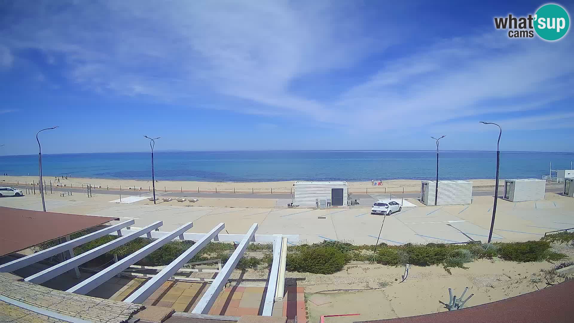 LIVE Webcam Strand Badesi Li Junchi – Sardinien Tourismus Italien