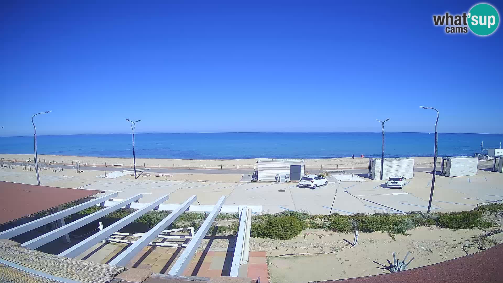 LIVE Webcam Strand Badesi Li Junchi – Sardinien Tourismus Italien