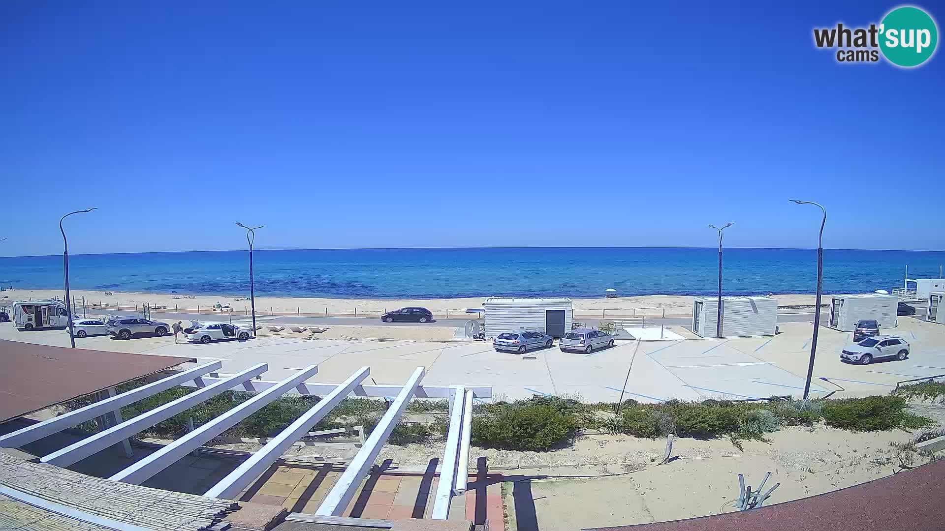 UŽIVO Webcam plaža Badesi Li Junchi – turizam na Sardiniji Italija