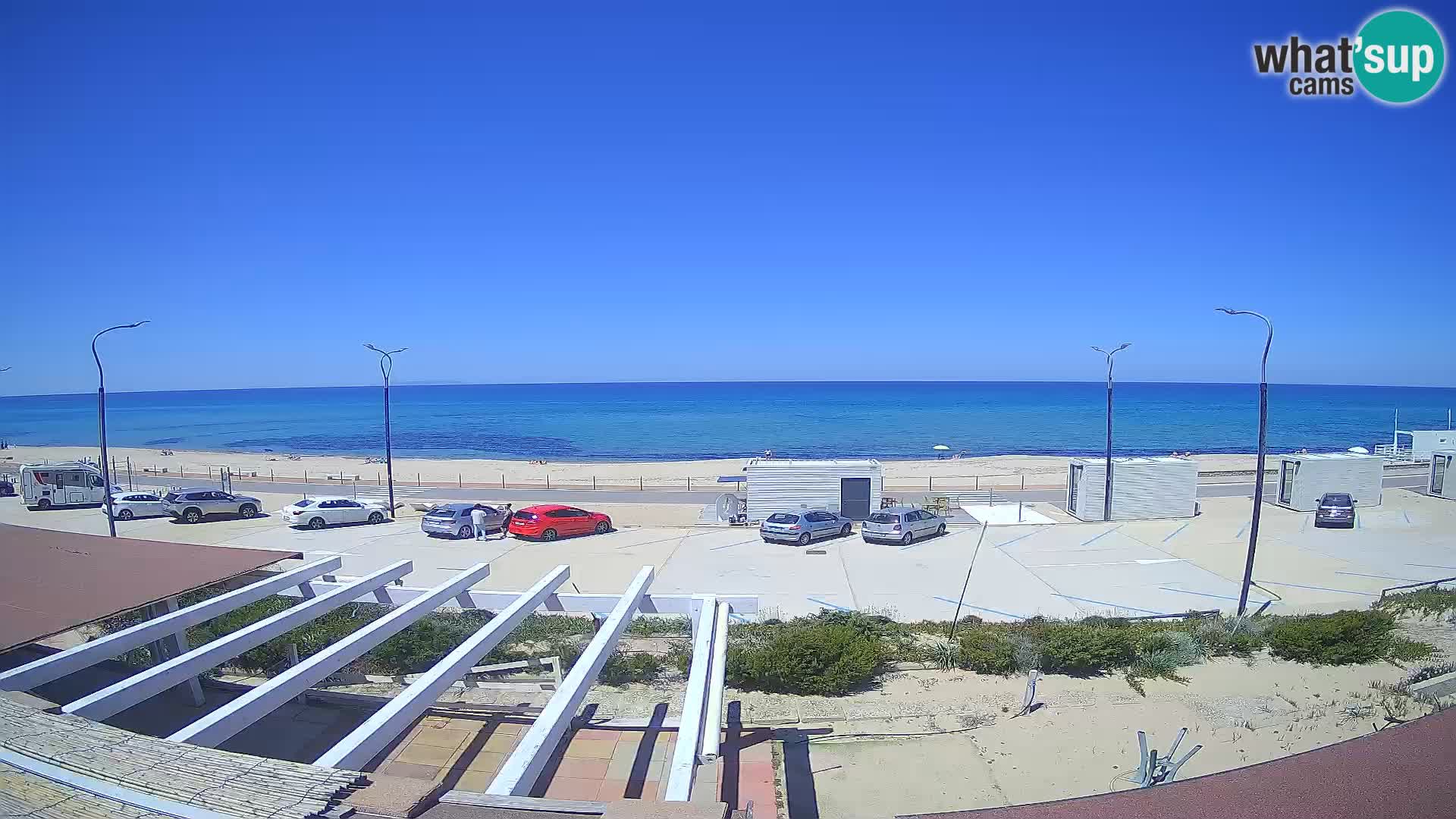 LIVE Webcam Badesi beach Li Junchi – Sardinia tourism Italy