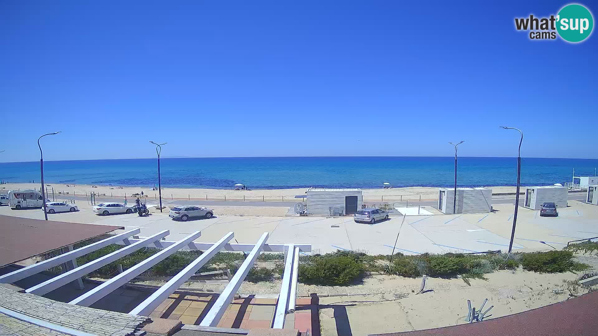 UŽIVO Webcam plaža Badesi Li Junchi – turizam na Sardiniji Italija