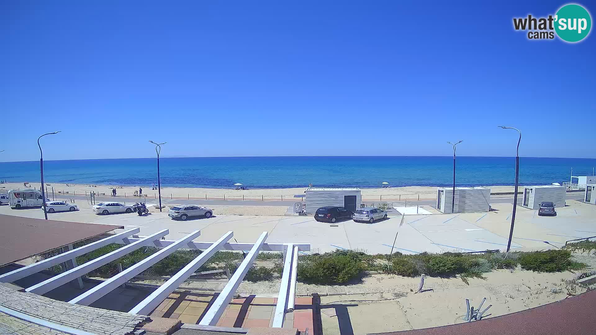 LIVE Webcam Badesi beach Li Junchi – Sardinia tourism Italy