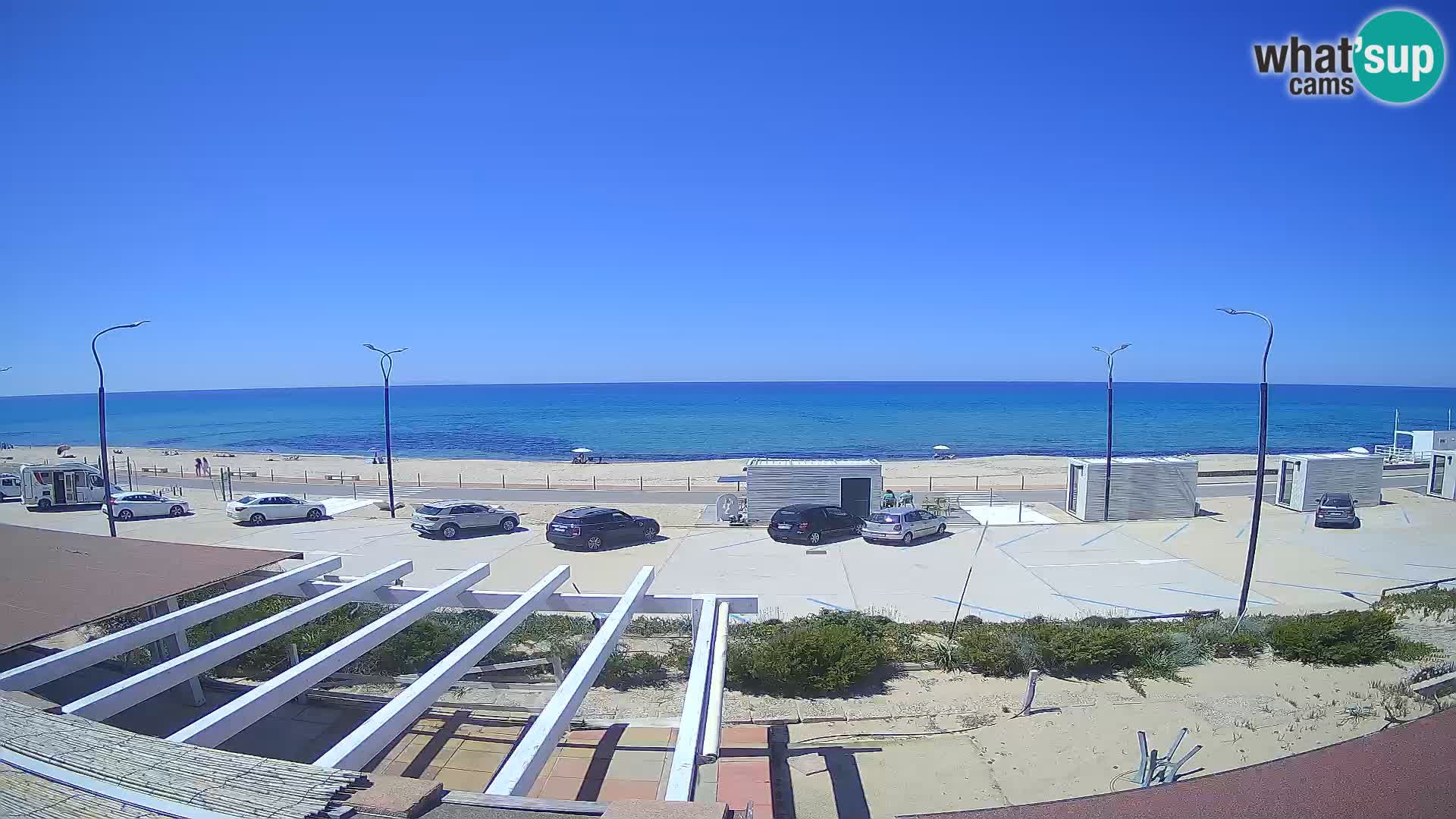 LIVE Webcam Badesi beach Li Junchi – Sardinia tourism Italy