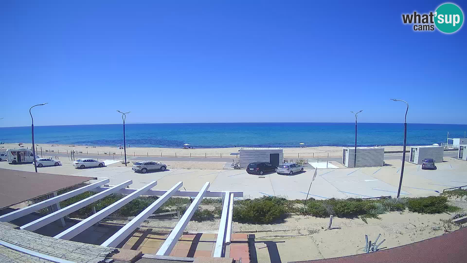 LIVE Webcam spiaggia Badesi Li Junchi – Sardegna turismo Italia