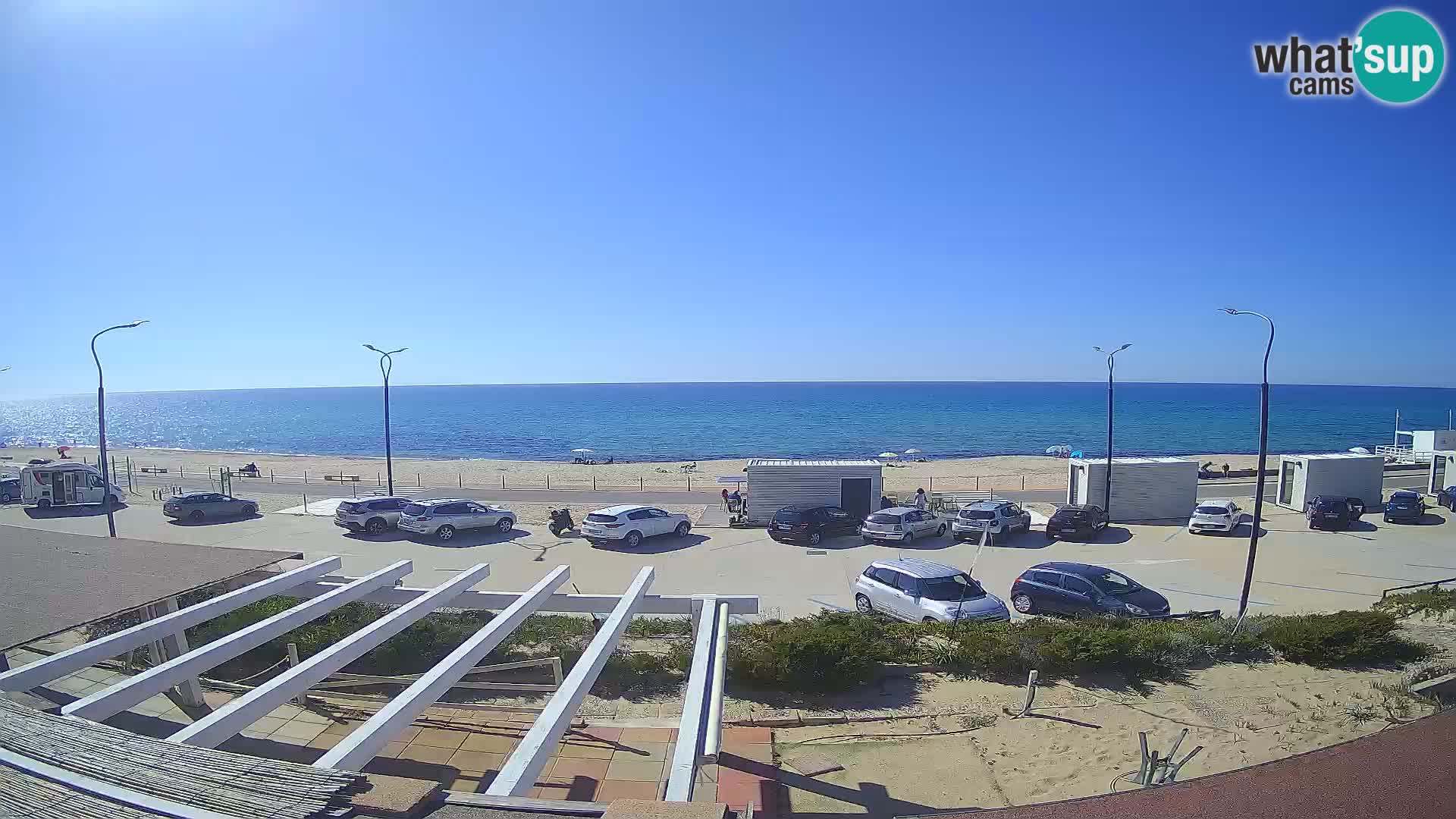 LIVE Webcam Strand Badesi Li Junchi – Sardinien Tourismus Italien