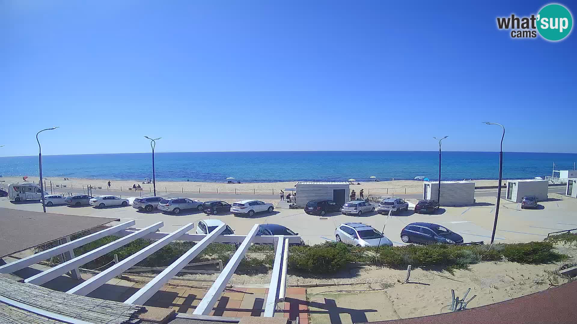 LIVE Webcam Strand Badesi Li Junchi – Sardinien Tourismus Italien