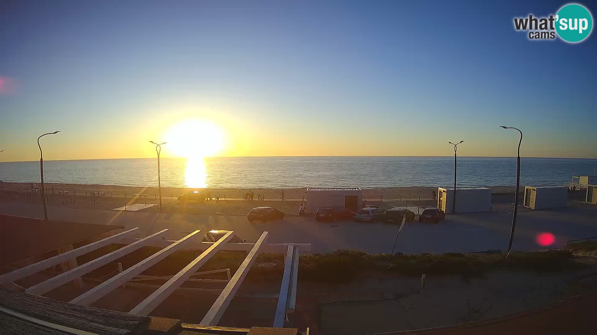 V ŽIVO Spletna kamera plaža Badesi Li Junchi – turizem na Sardiniji Italija