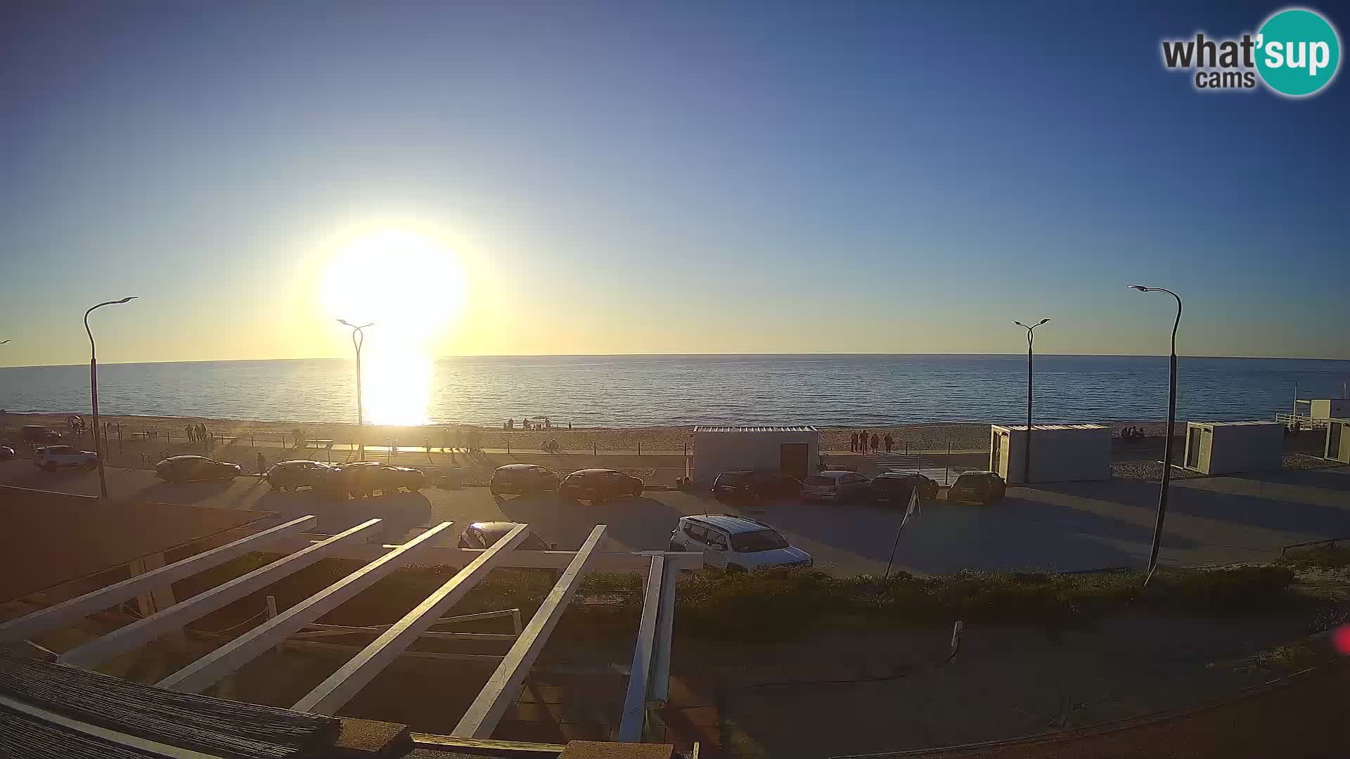 V ŽIVO Spletna kamera plaža Badesi Li Junchi – turizem na Sardiniji Italija