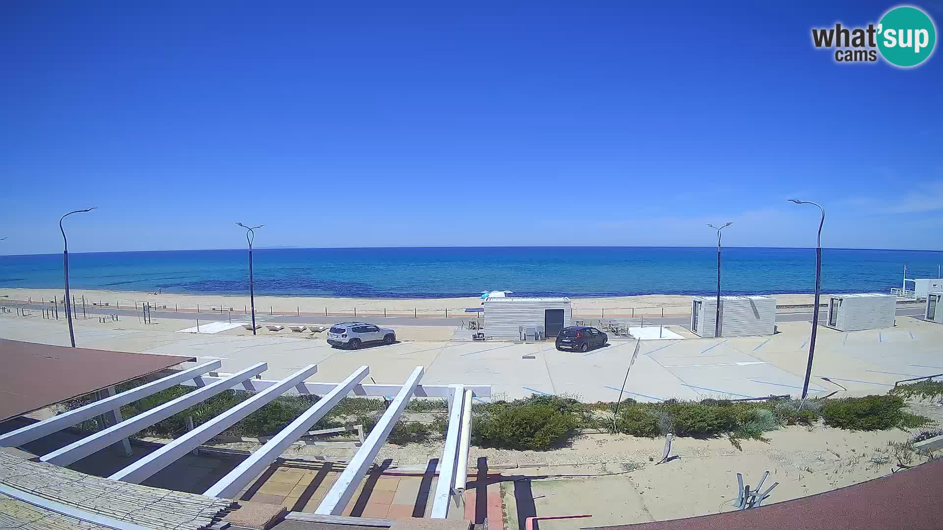 LIVE Webcam Badesi beach Li Junchi – Sardinia tourism Italy