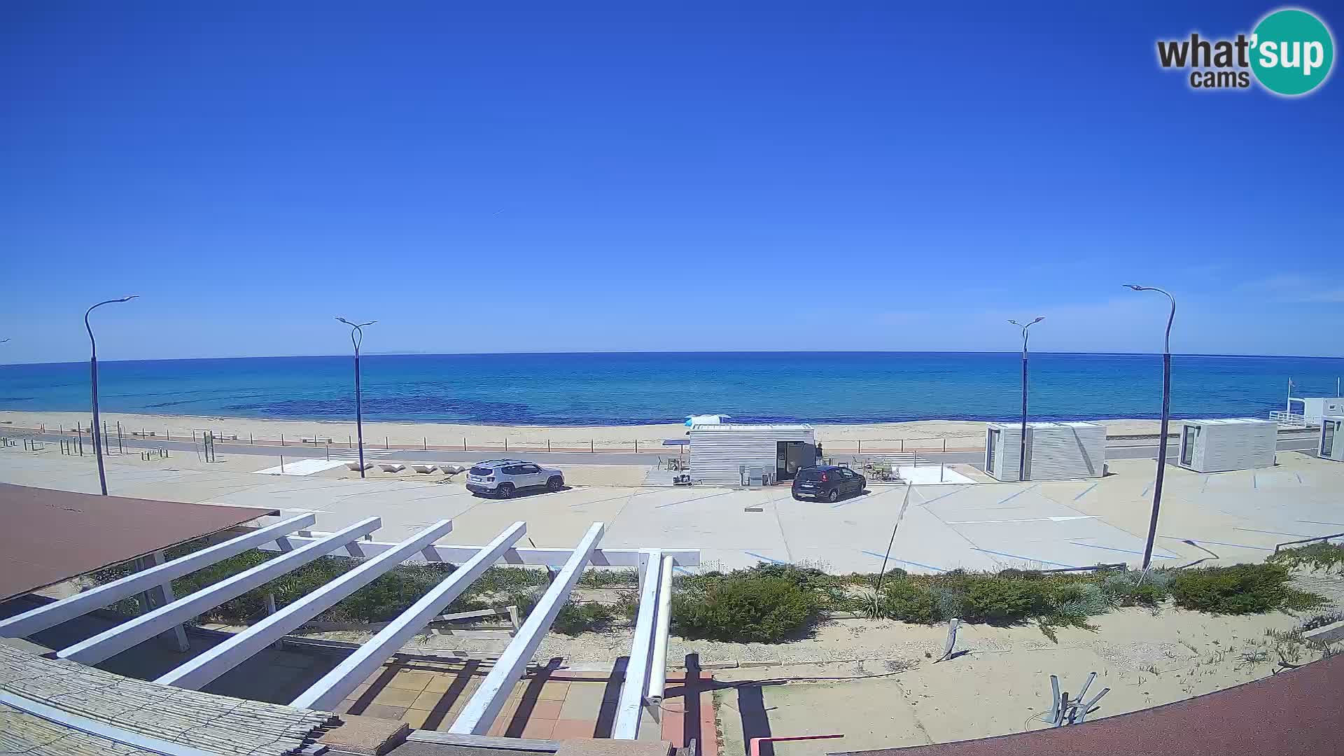 LIVE Webcam Strand Badesi Li Junchi – Sardinien Tourismus Italien