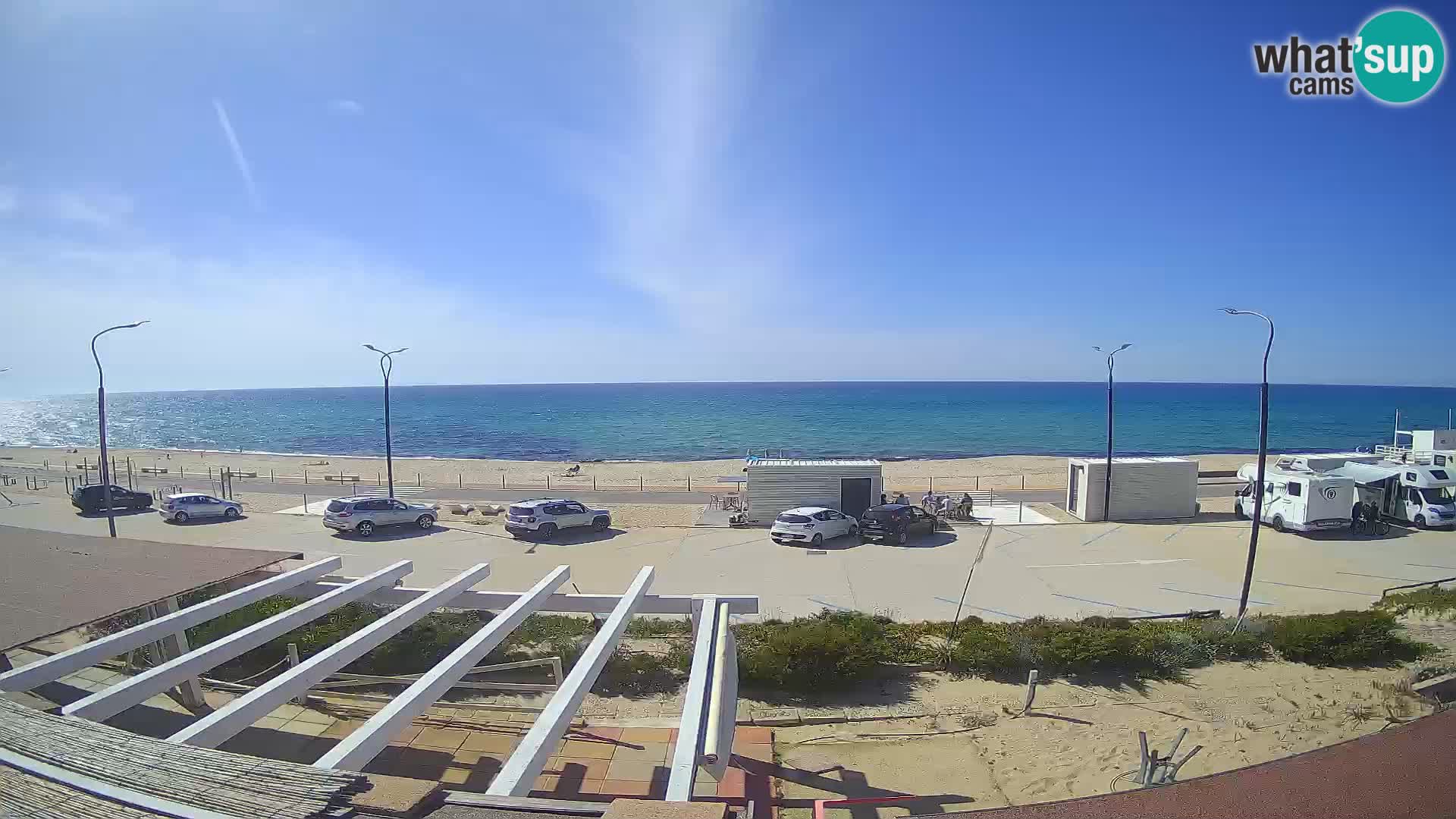 LIVE Webcam Badesi beach Li Junchi – Sardinia tourism Italy