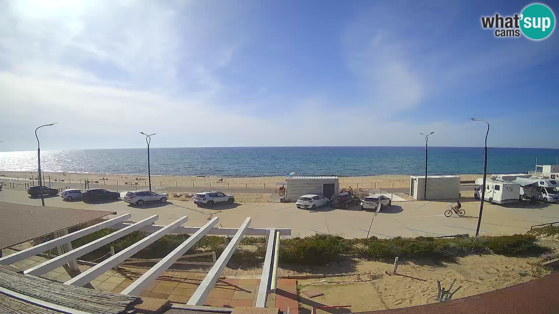 LIVE Webcam Badesi beach Li Junchi – Sardinia tourism Italy