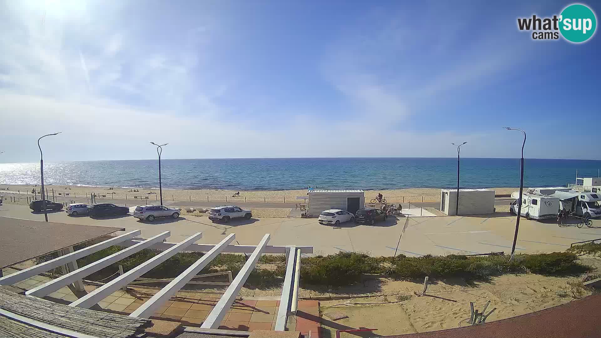 LIVE Webcam Badesi beach Li Junchi – Sardinia tourism Italy