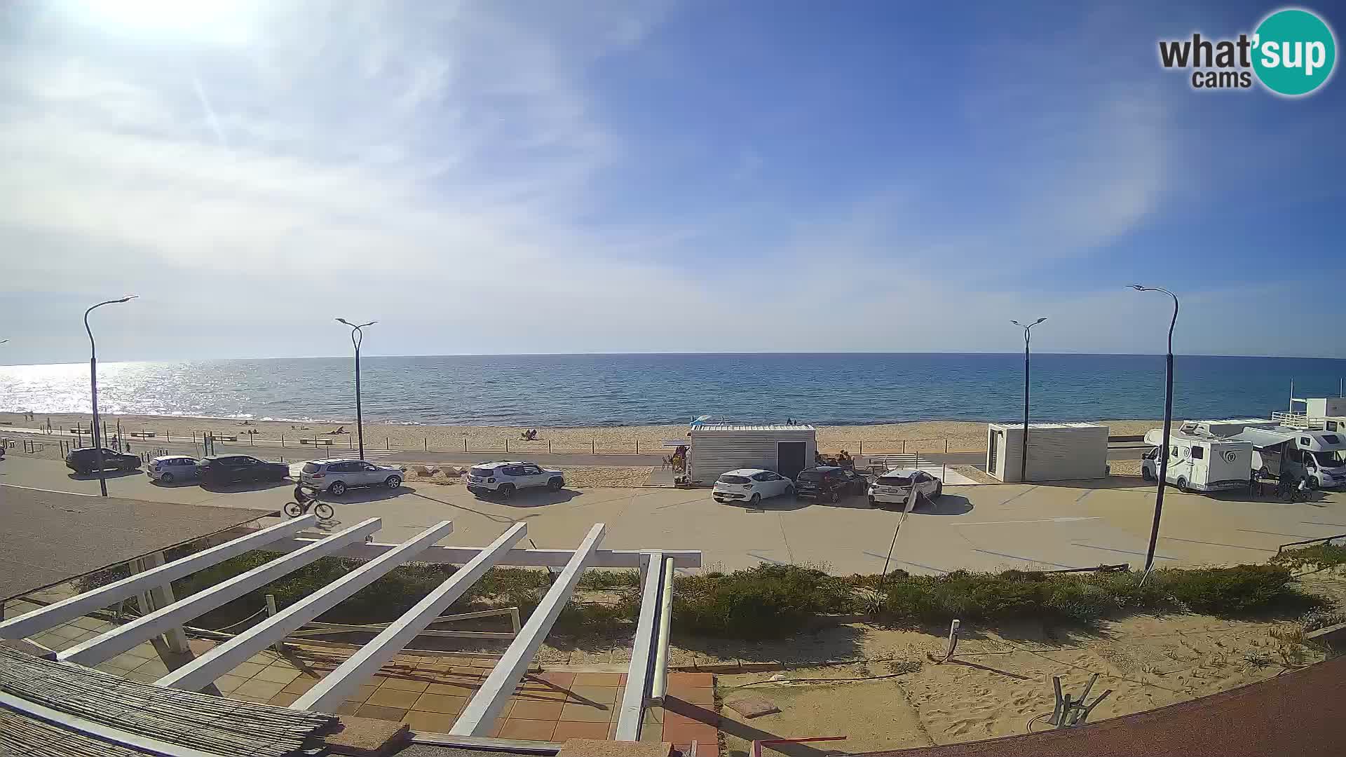 LIVE Webcam Badesi beach Li Junchi – Sardinia tourism Italy