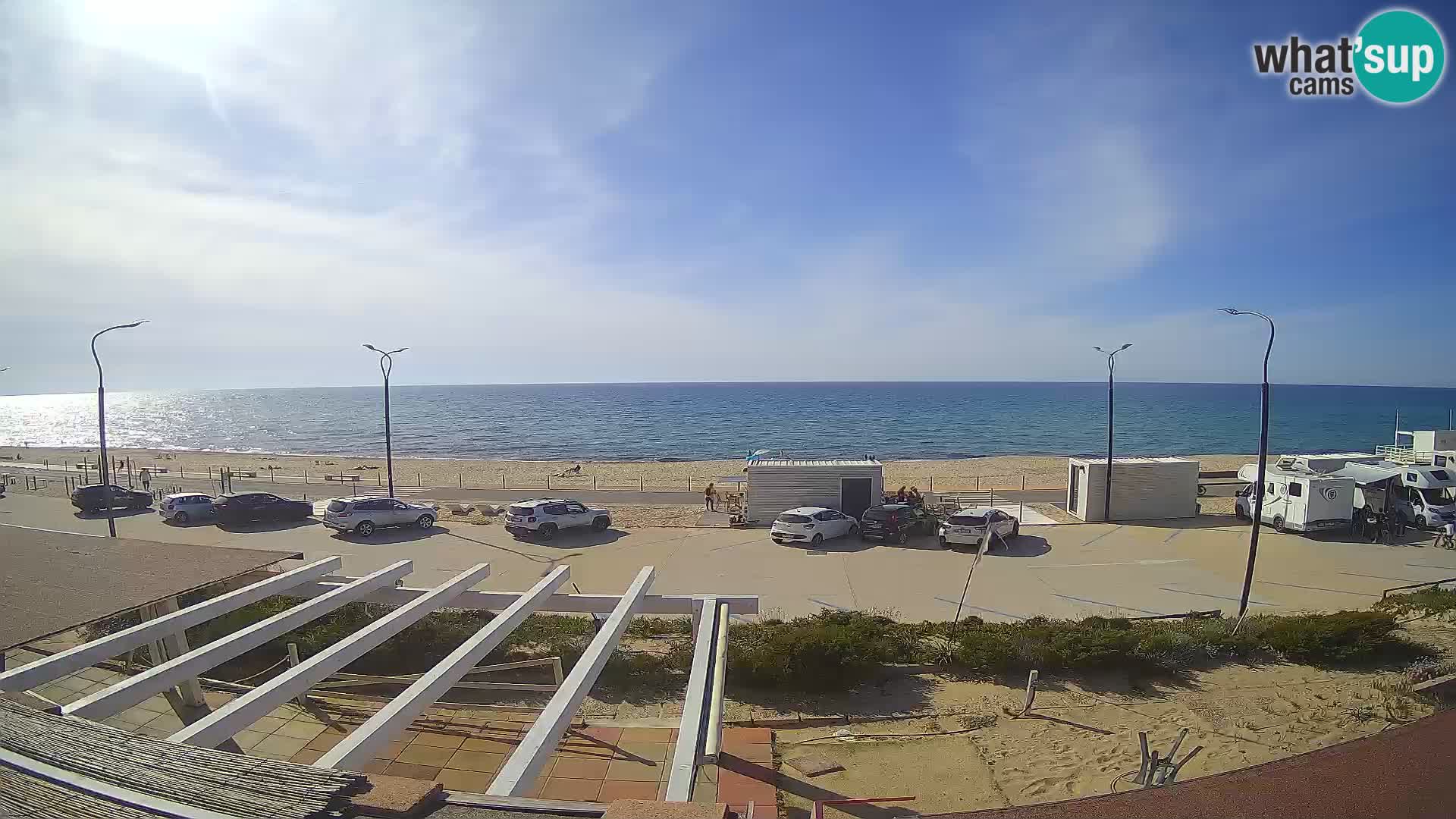 LIVE Webcam spiaggia Badesi Li Junchi – Sardegna turismo Italia