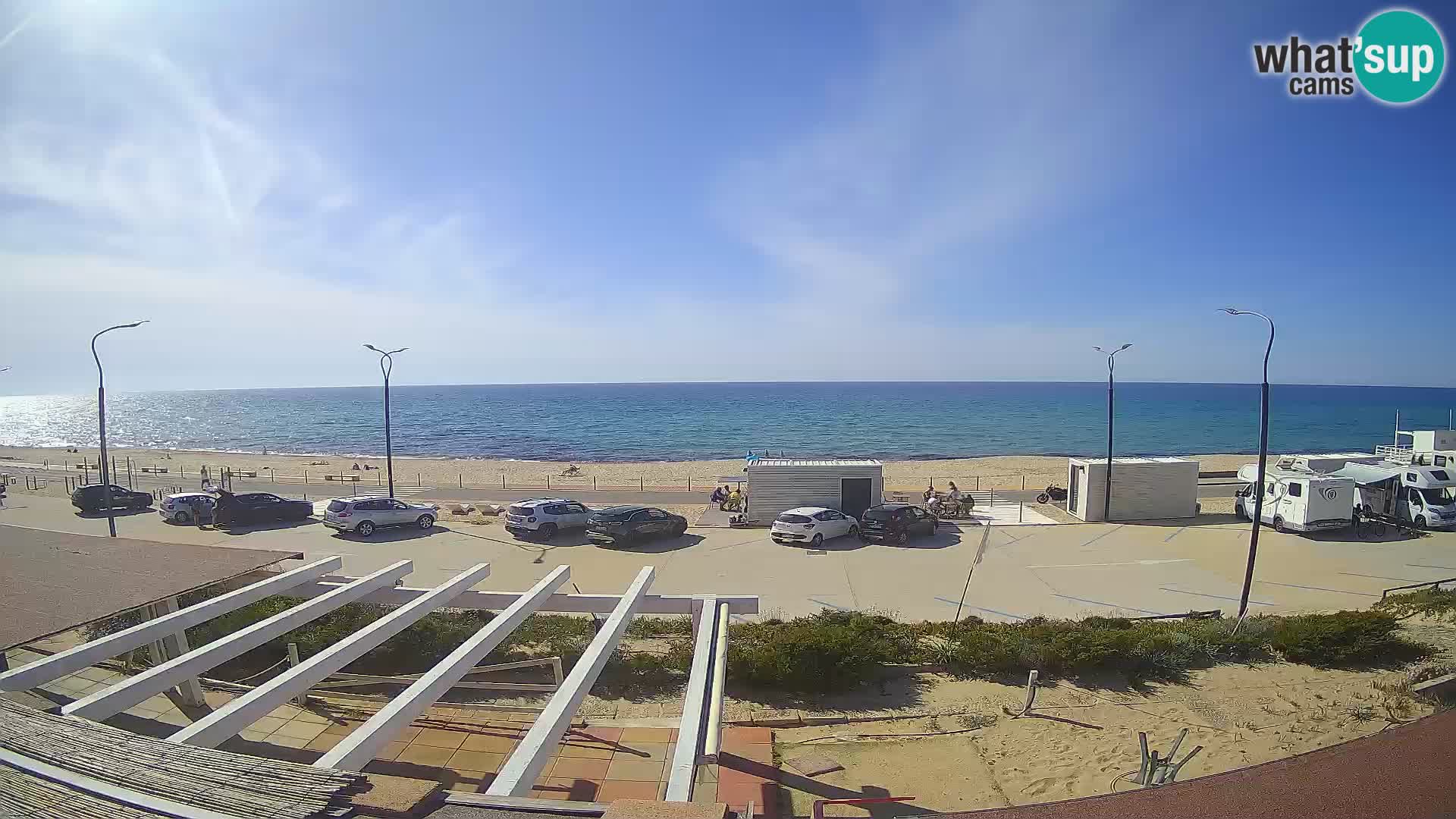 LIVE Webcam spiaggia Badesi Li Junchi – Sardegna turismo Italia